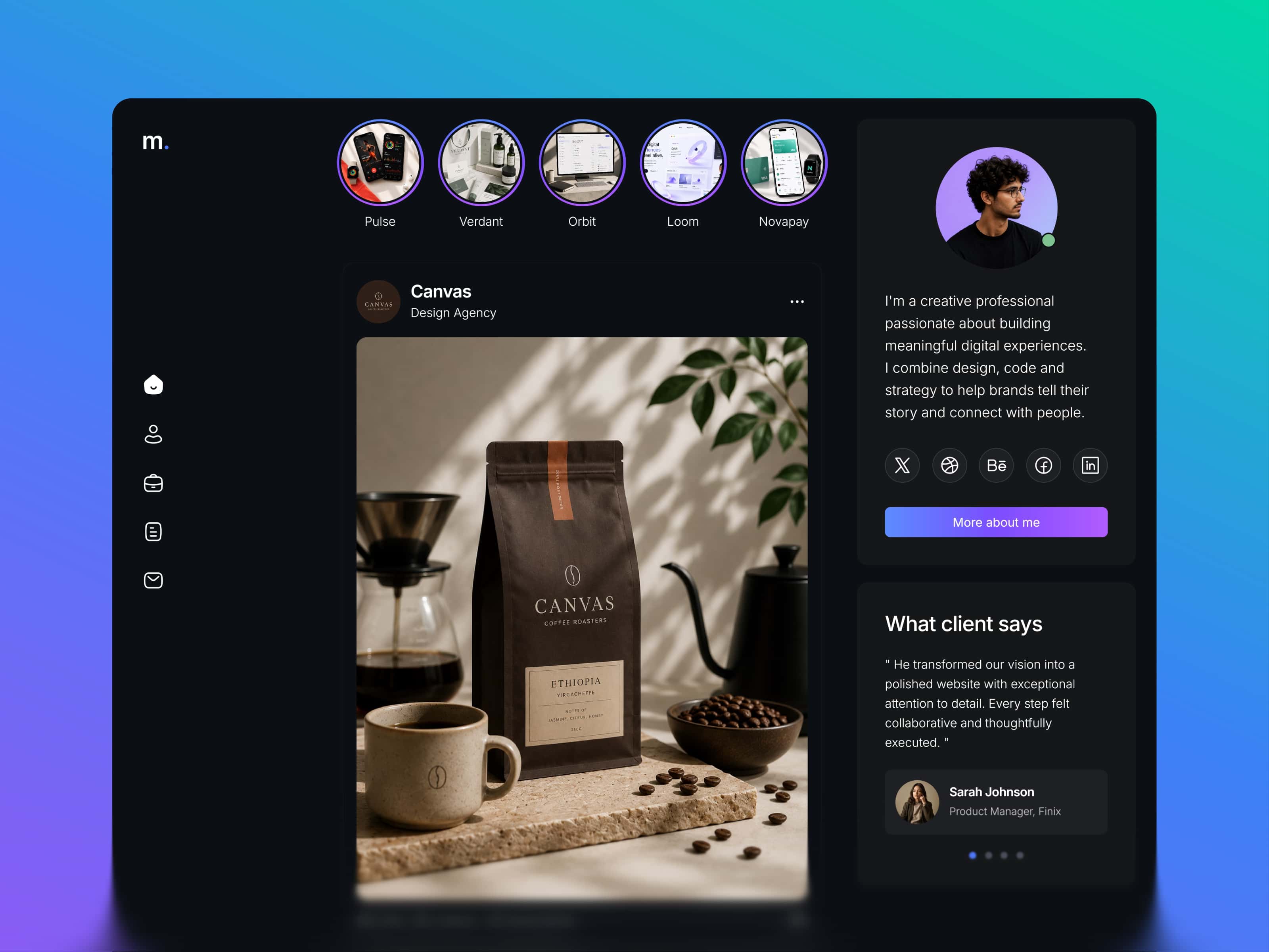 Feedfolio