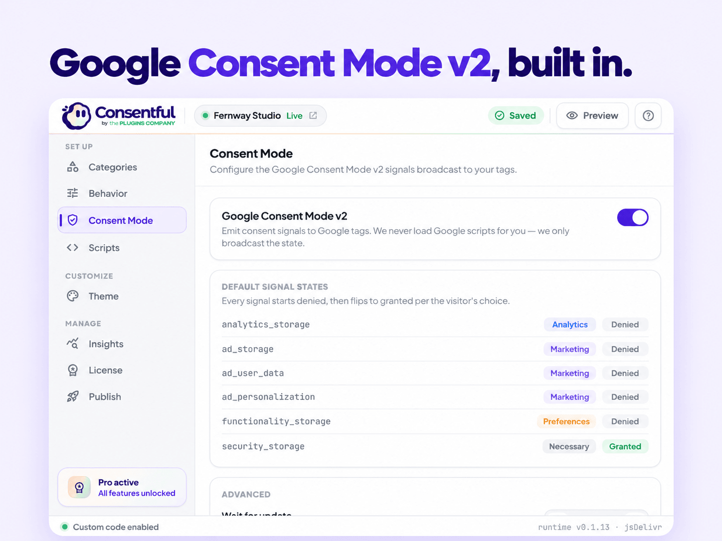 Consentful — Cookie Consent & GDPR
