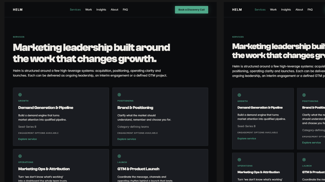 Helm - CMO