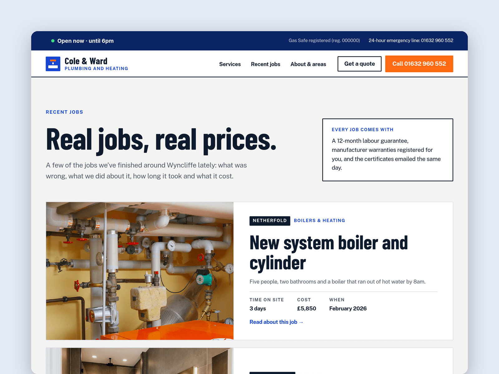 Valve Plumbing
