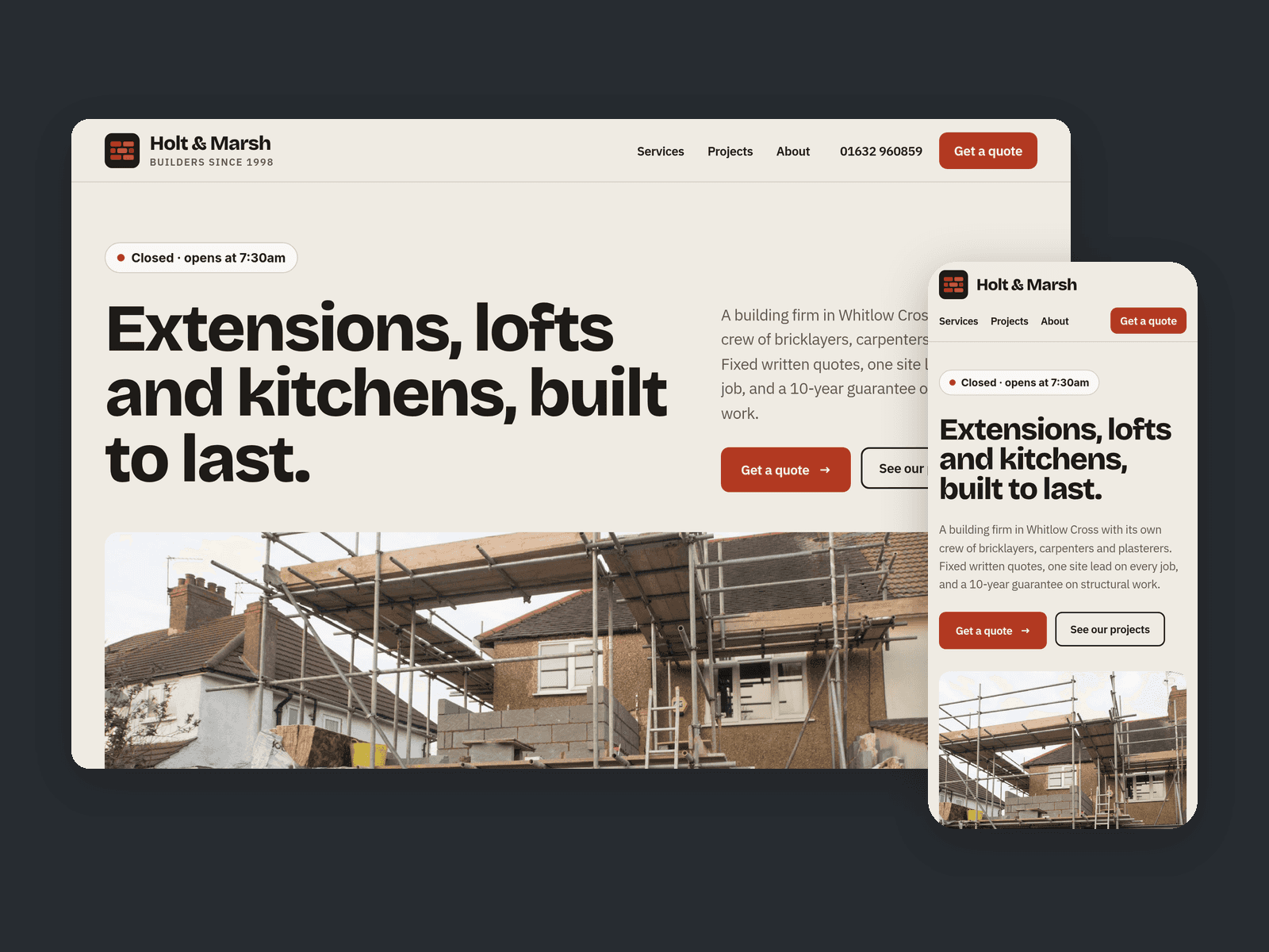 Mortar Builders