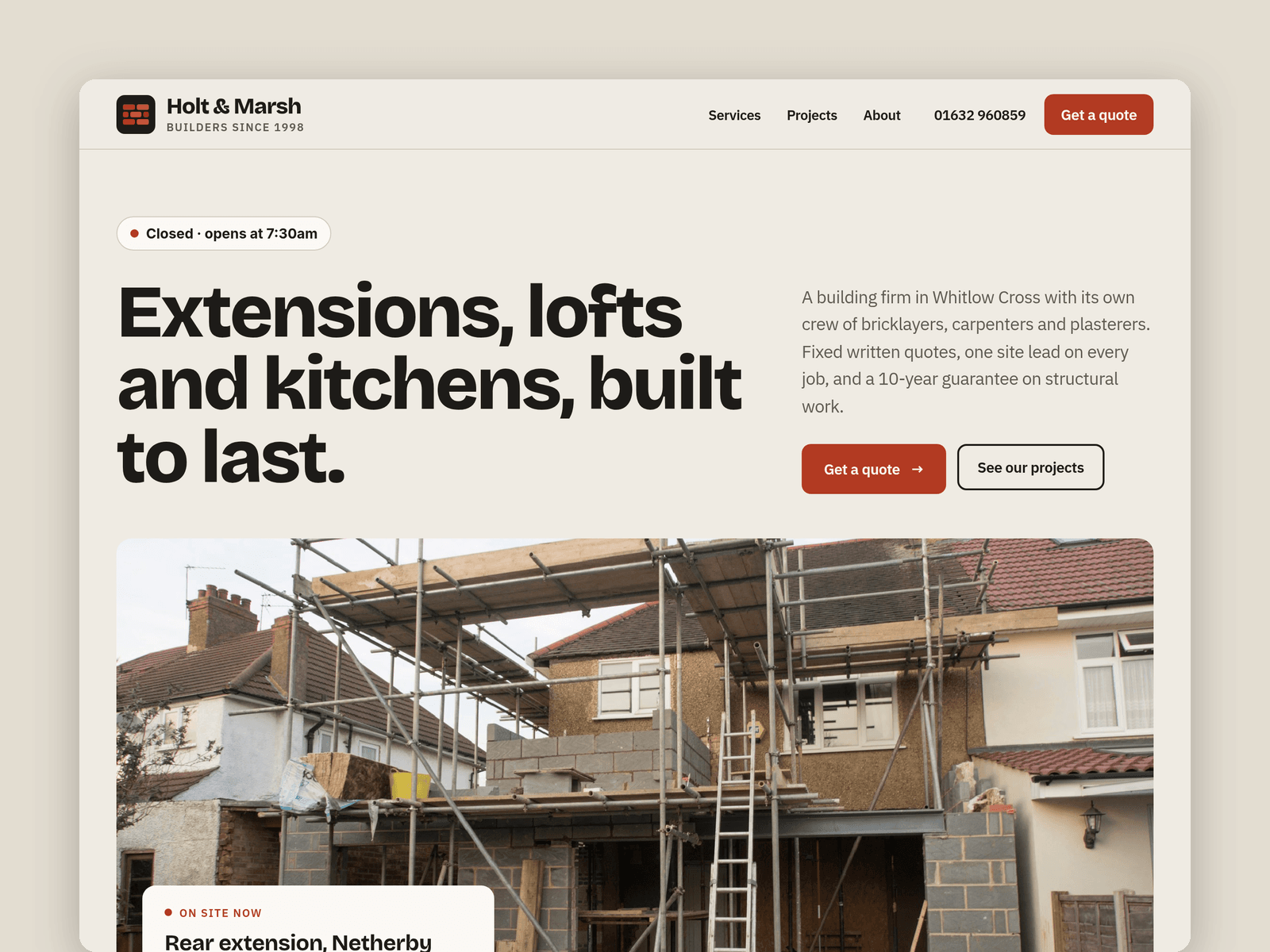 Mortar Builders