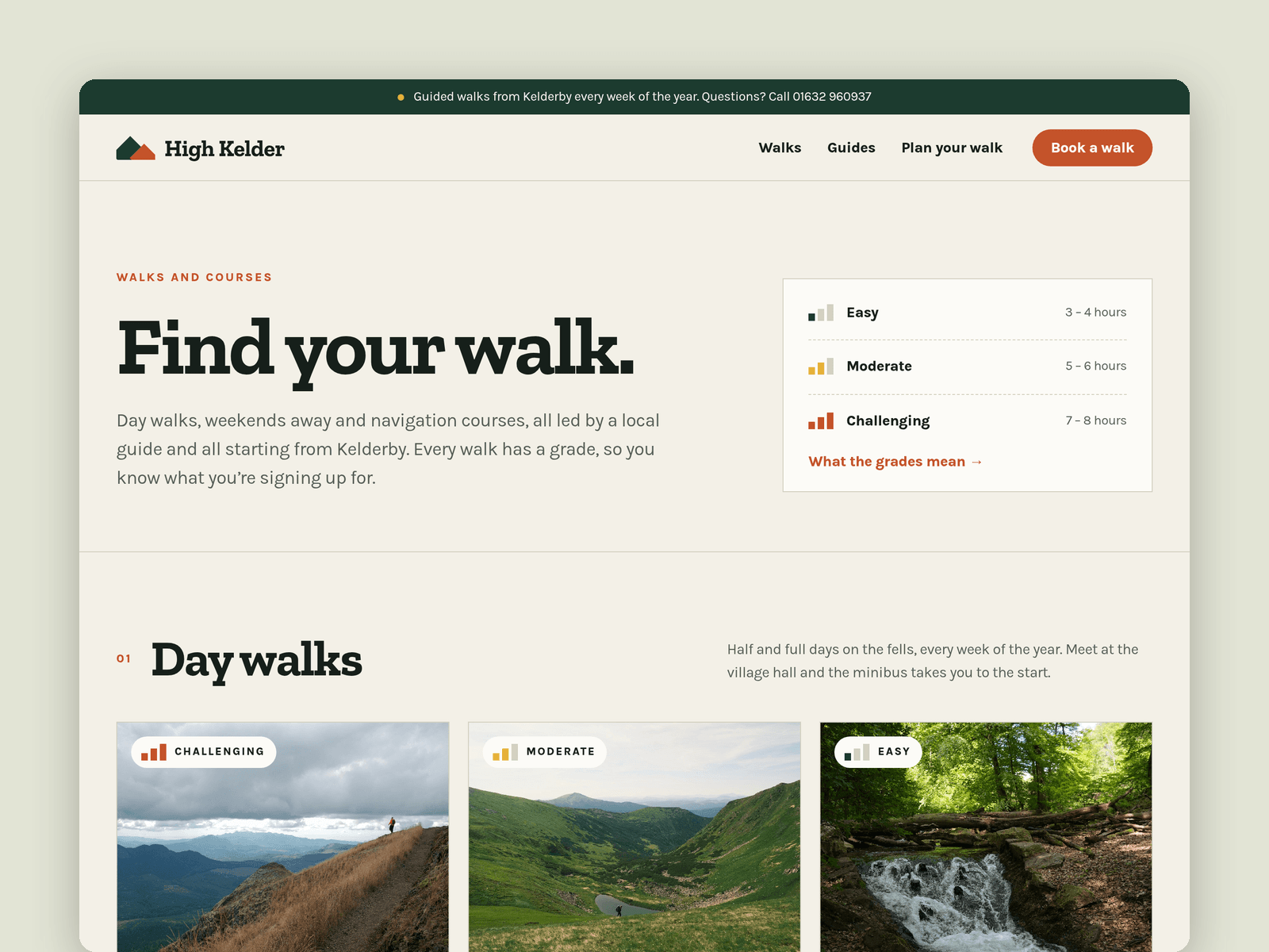 Trail Guided Walks