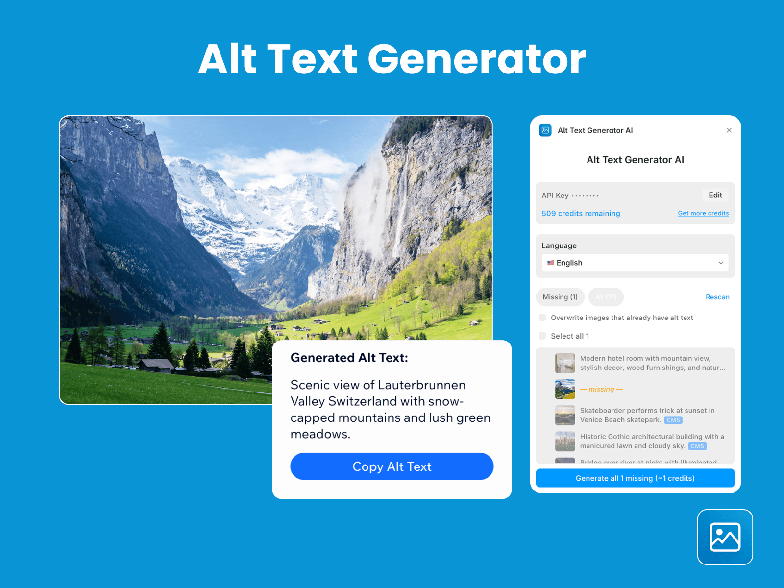 Alt Text Generator AI