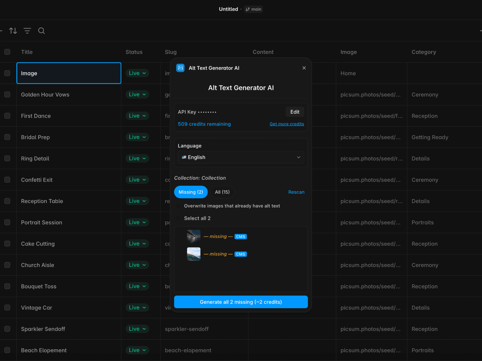 Alt Text Generator AI