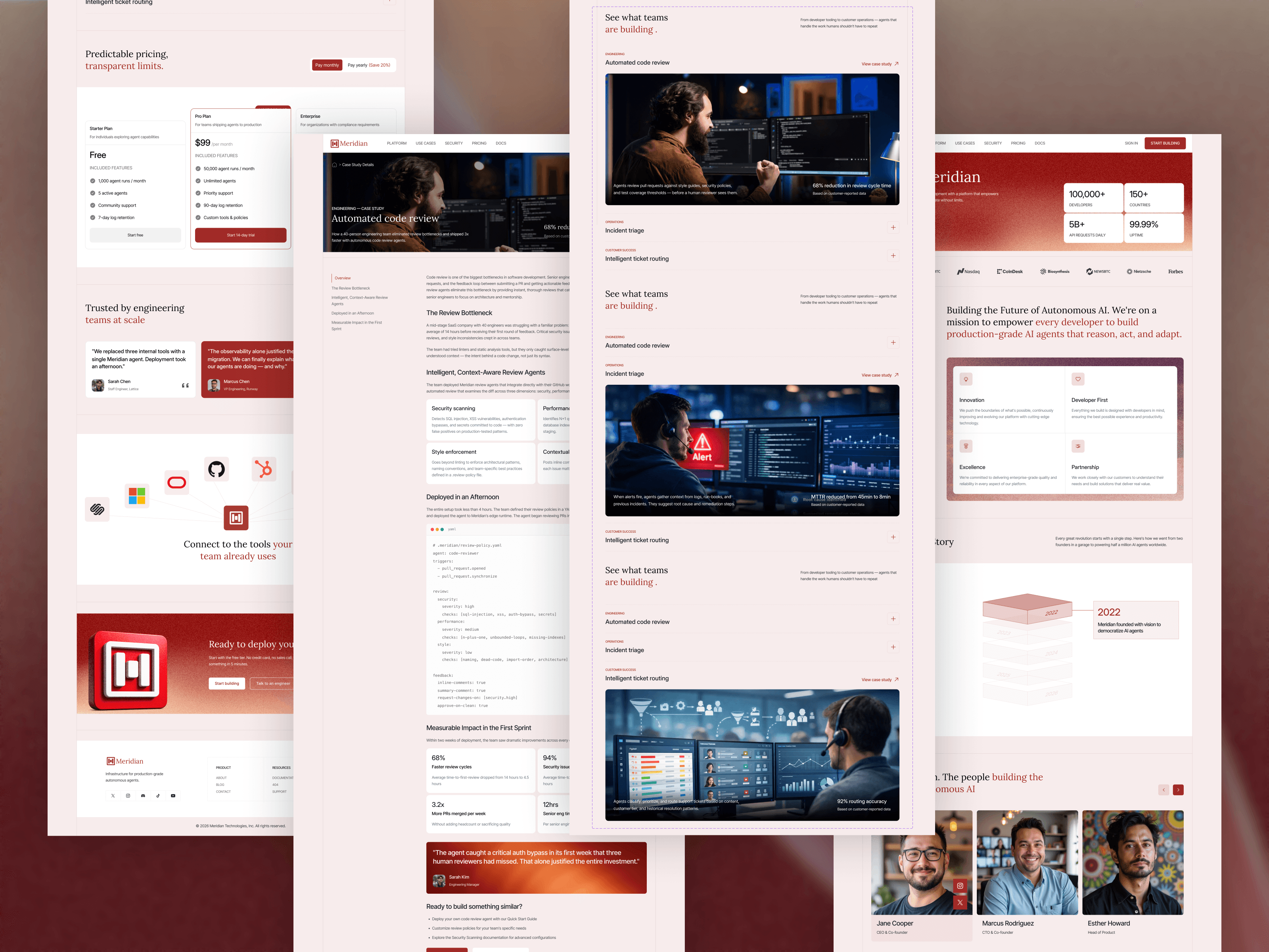 Meridian Website