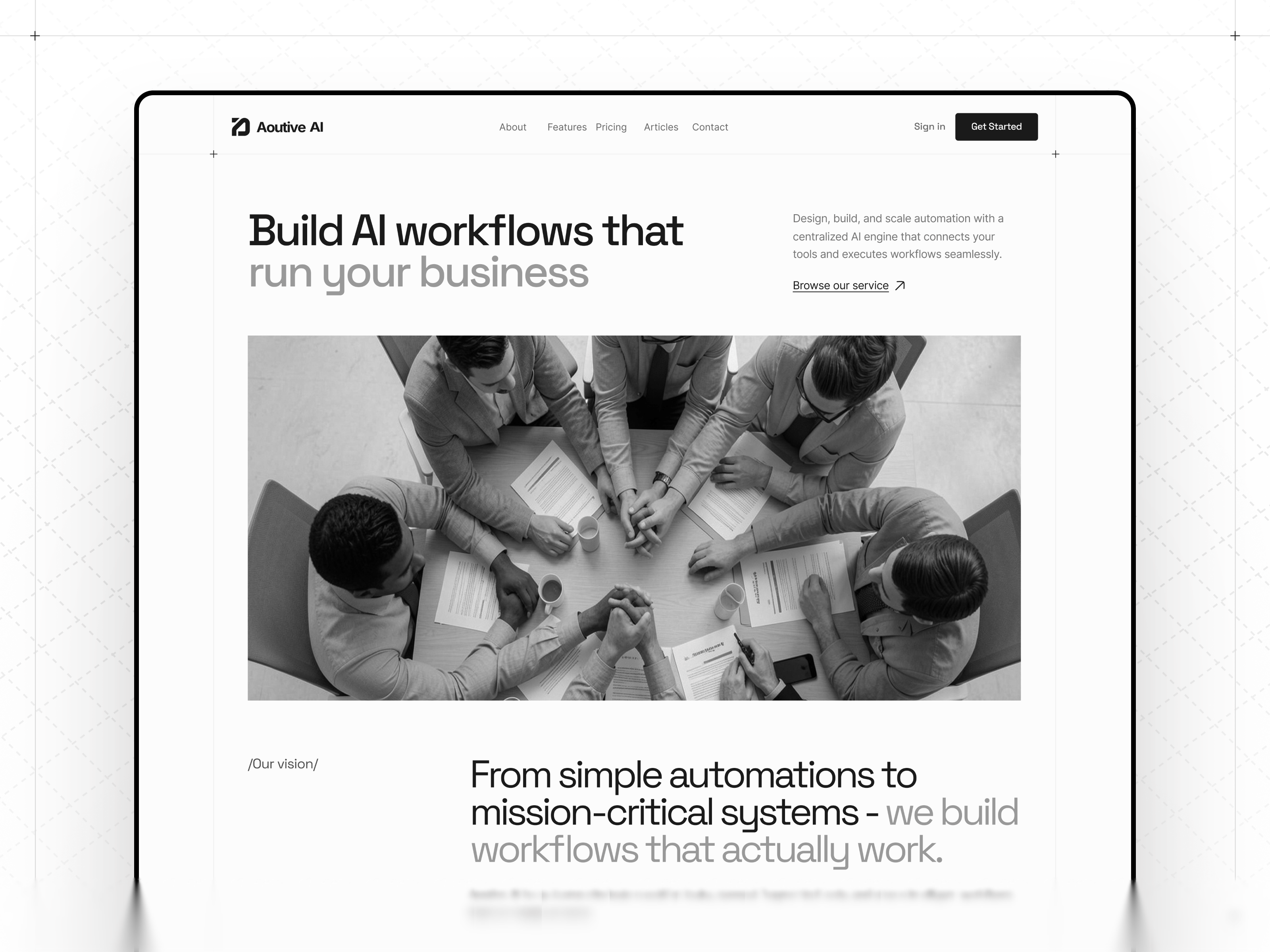 Aoutive Website