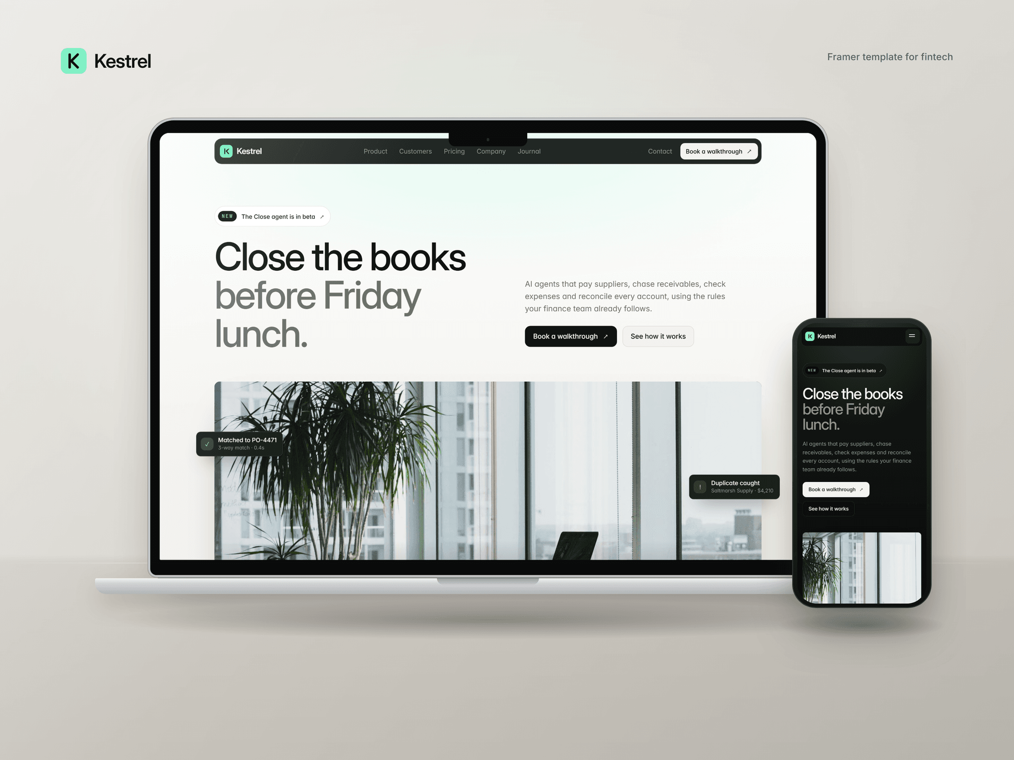 Kestrel Finance