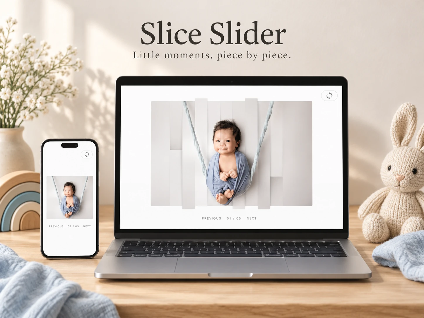 Slice Slider Gallery
