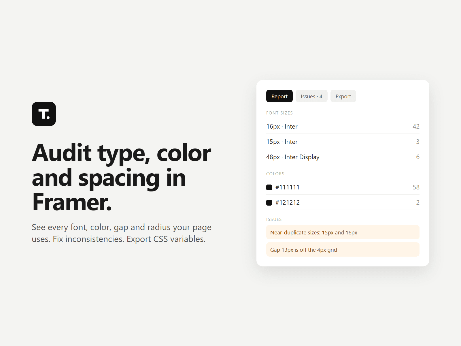 TypoTokens