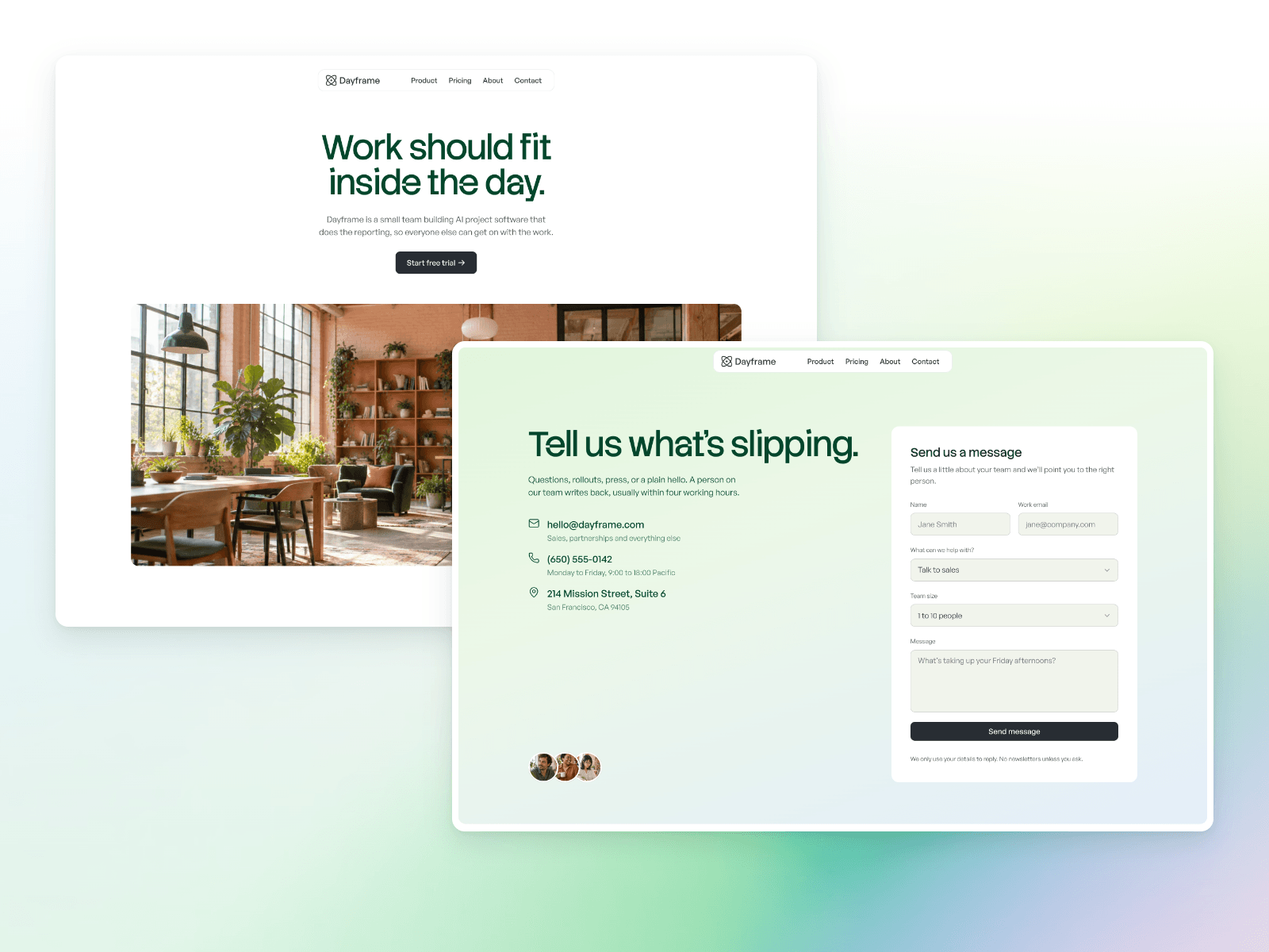 Dayframe