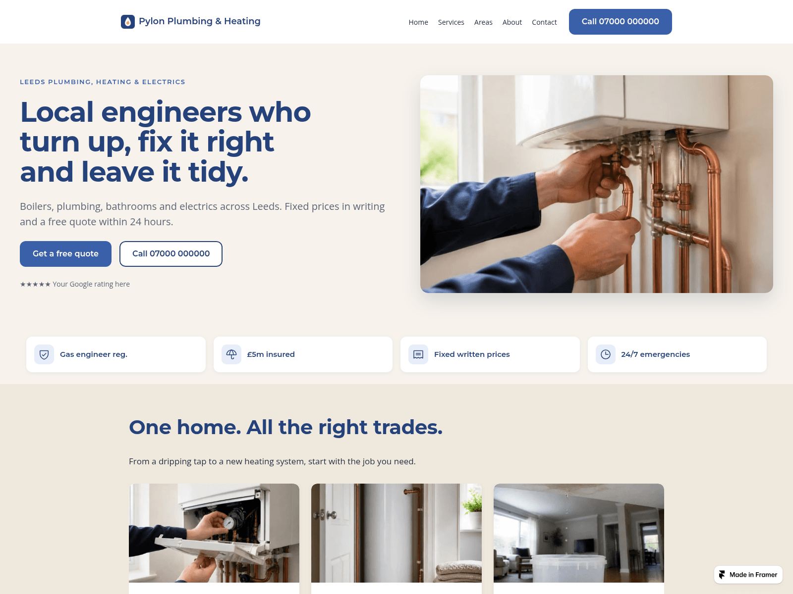 Plumber & Trades