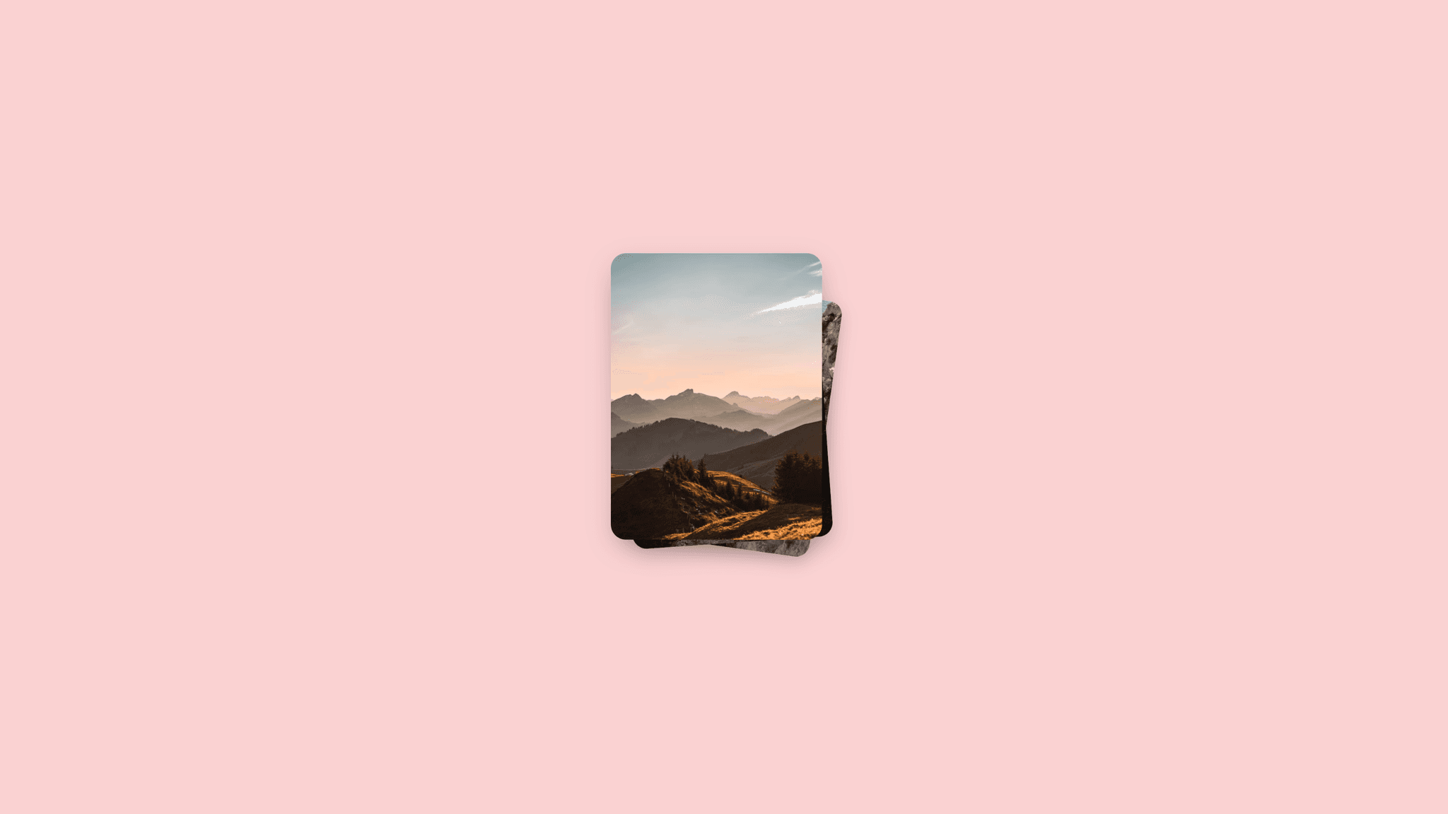 Image Card Stack