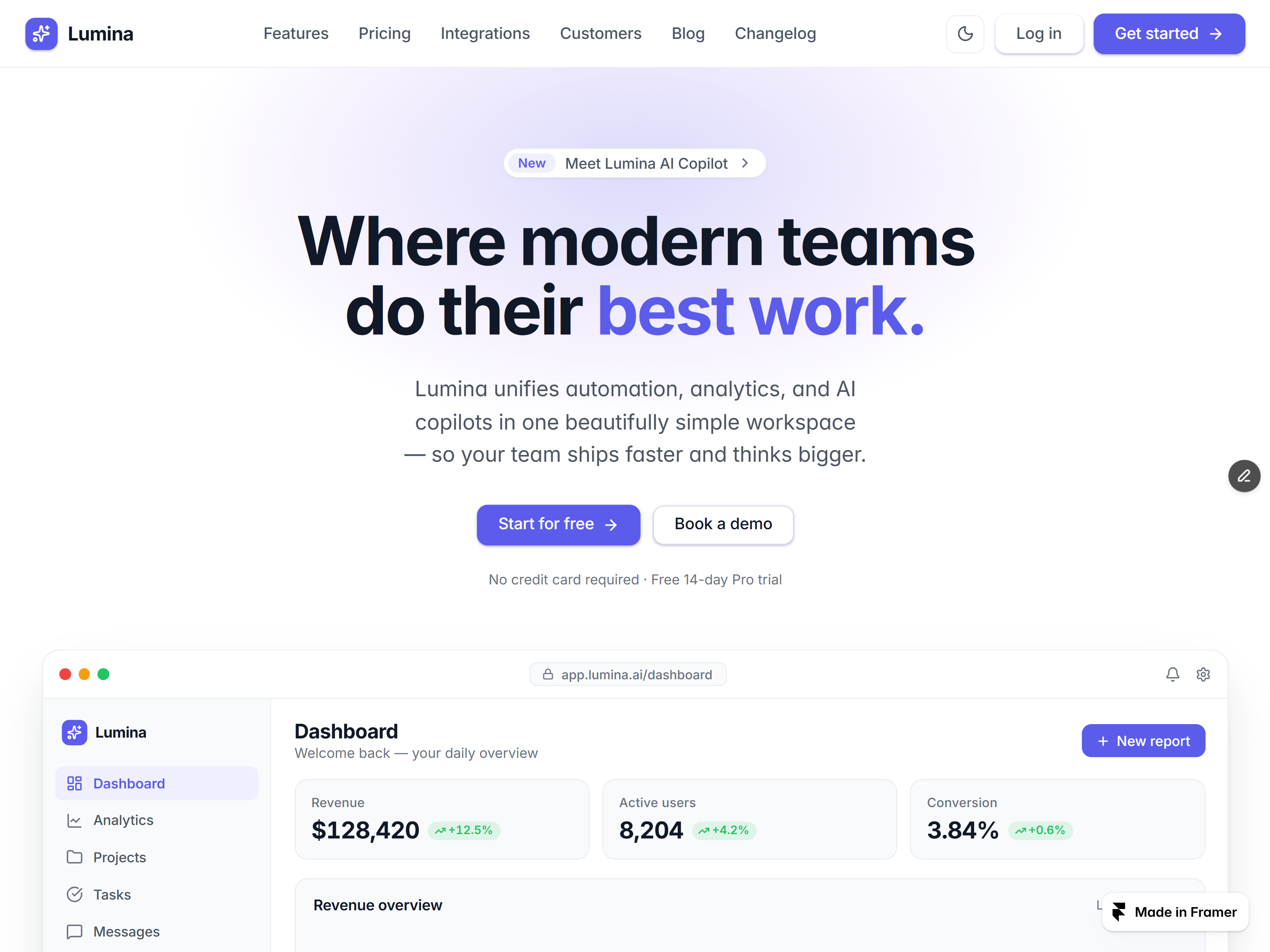 Excited to share my latest 40-page Modern SaaS Website Template, designed for AI startups, SaaS platforms, CRM systems, marketing agencies, automation tools, and other growing businesses. Built with a clean UI, responsive design, SEO-friendly structure, and a conversion-focused user experience.#WebDesign #UIUX #SaaS #Framer #ResponsiveDesign #WebDevelopment #Startup #Portfolio
