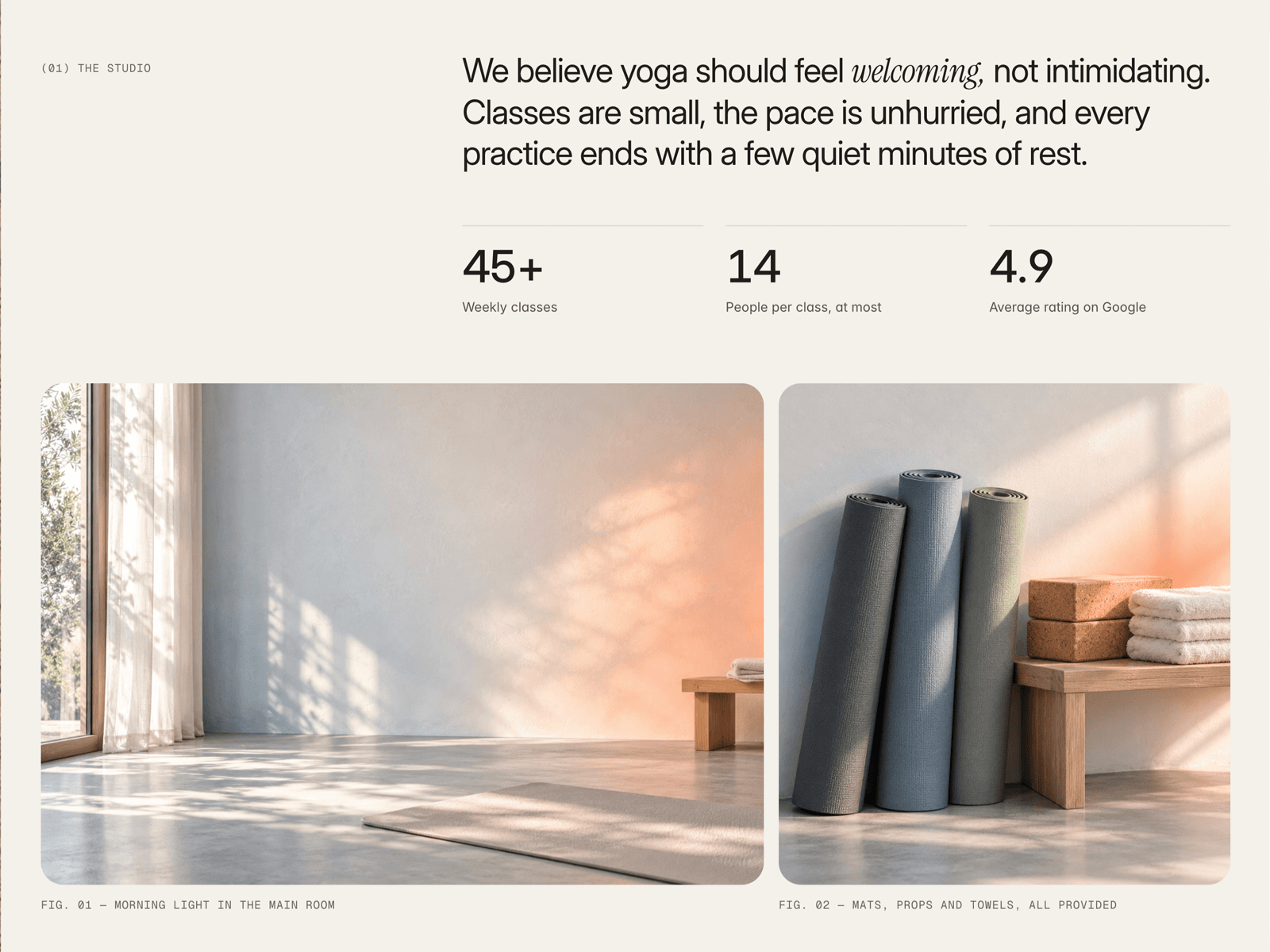 StillHouse - yoga