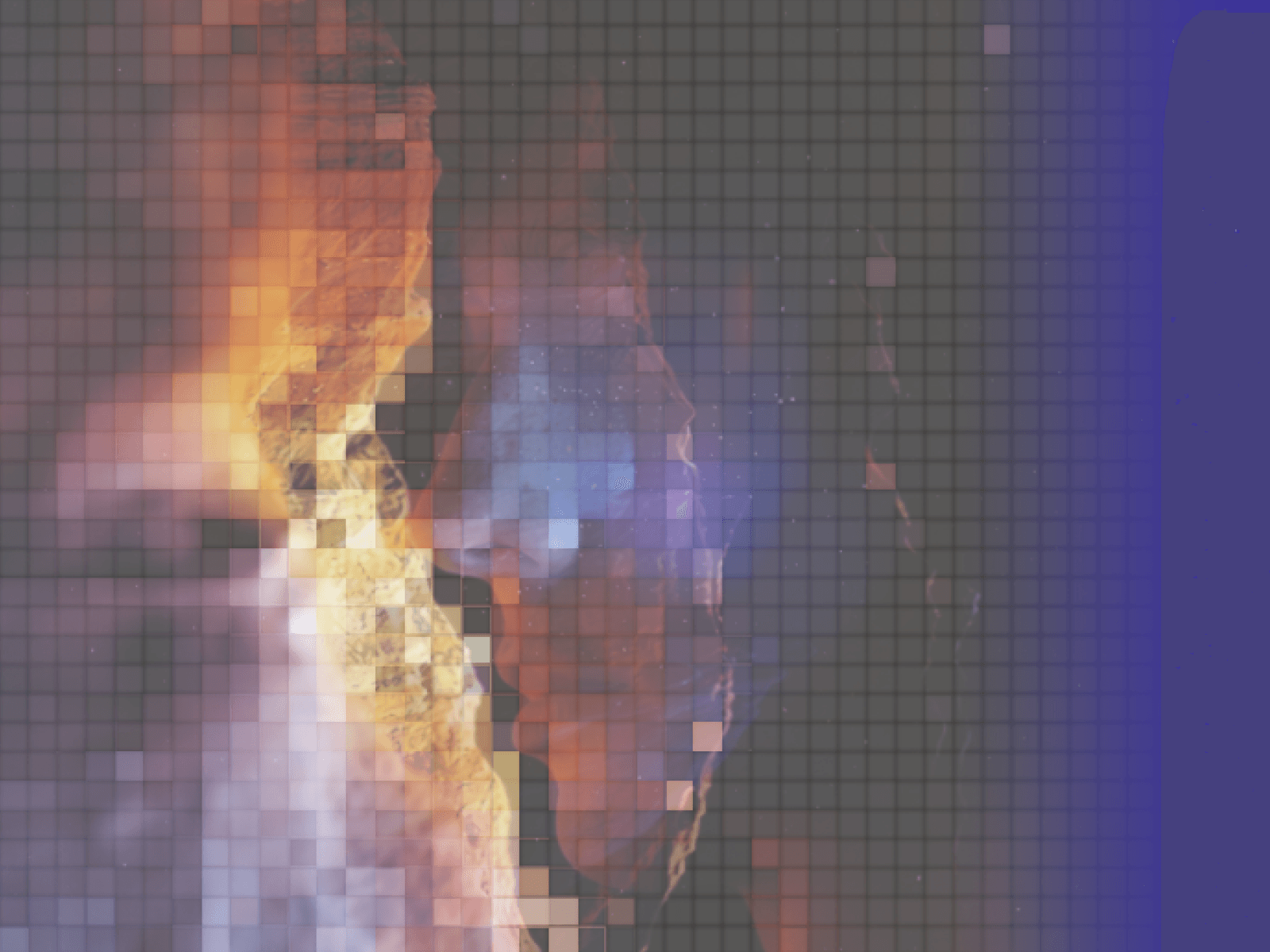 Pixel Reveal Image