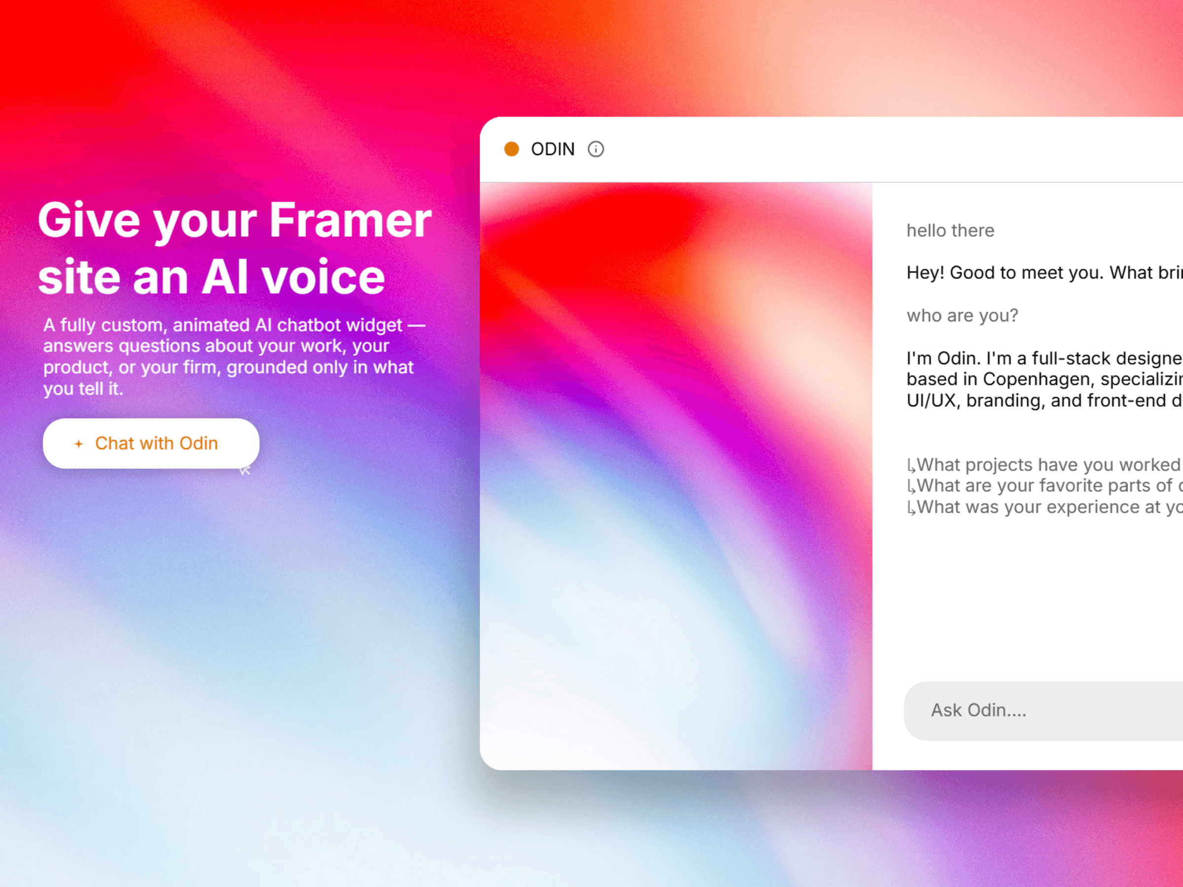 Odin — AI Chatbot