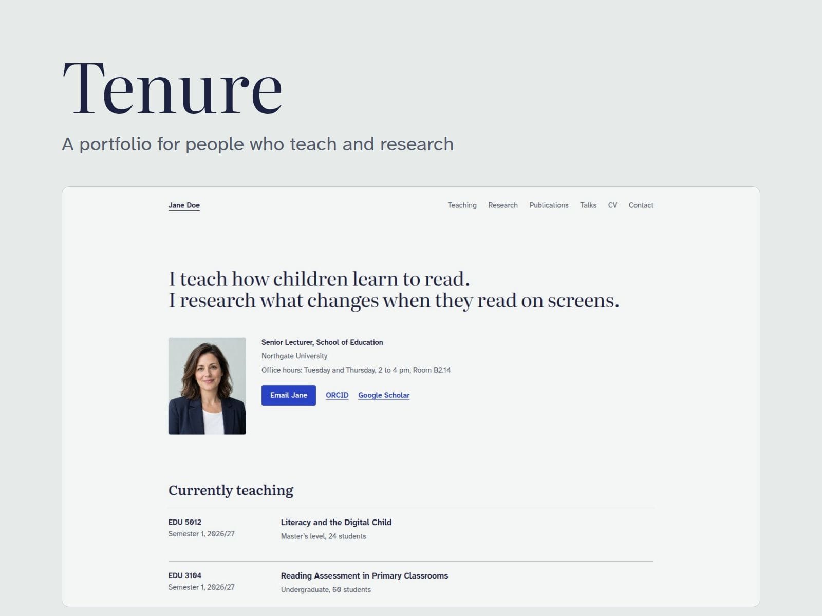 Tenure