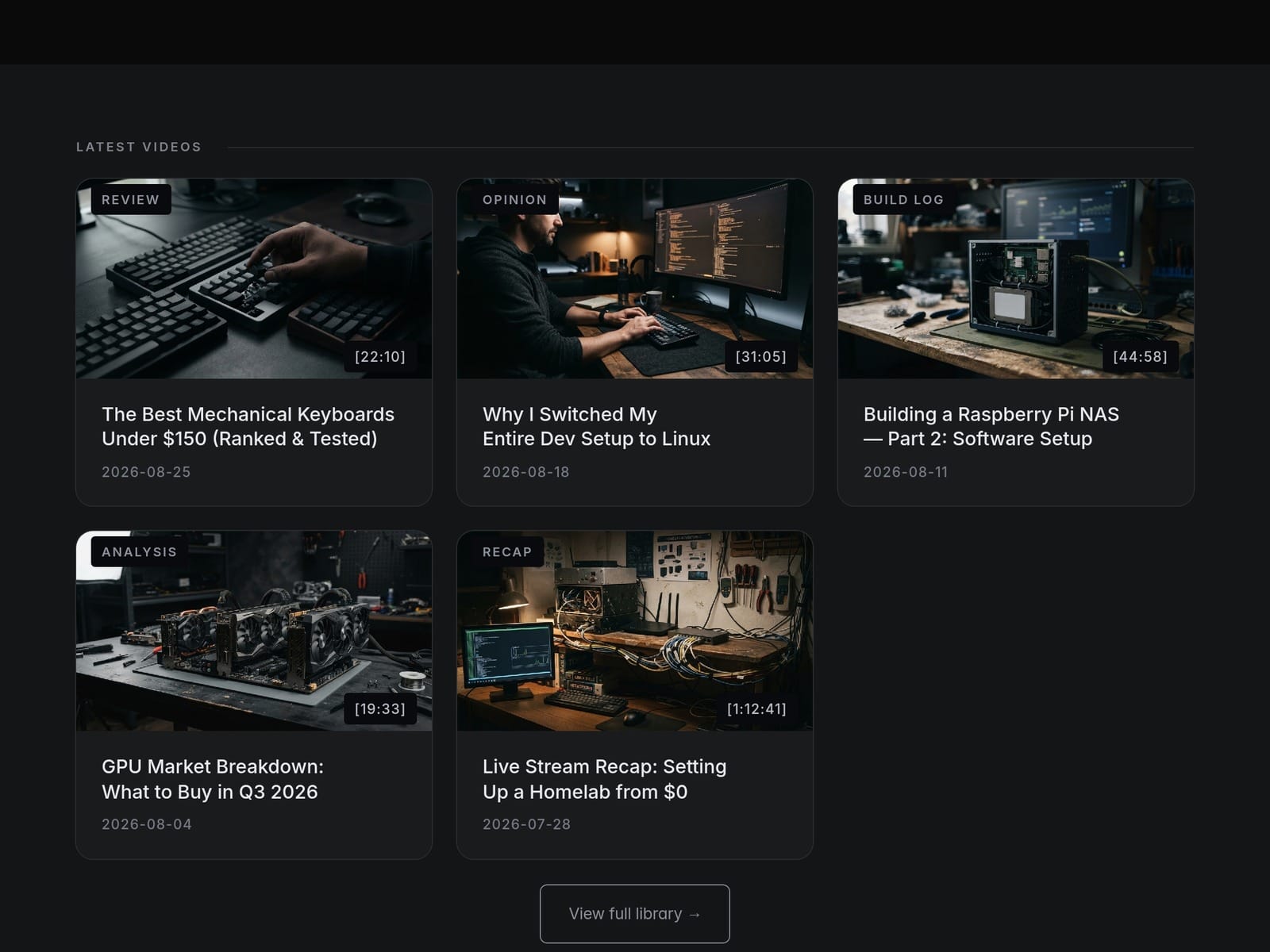 Creator Channel Kit
