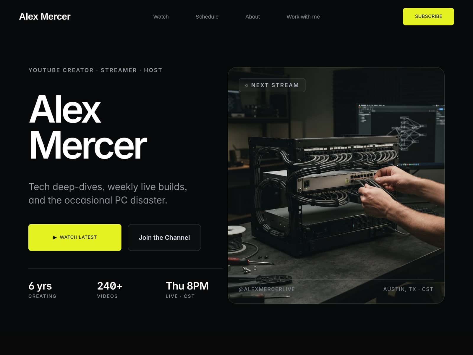 Creator Channel Kit