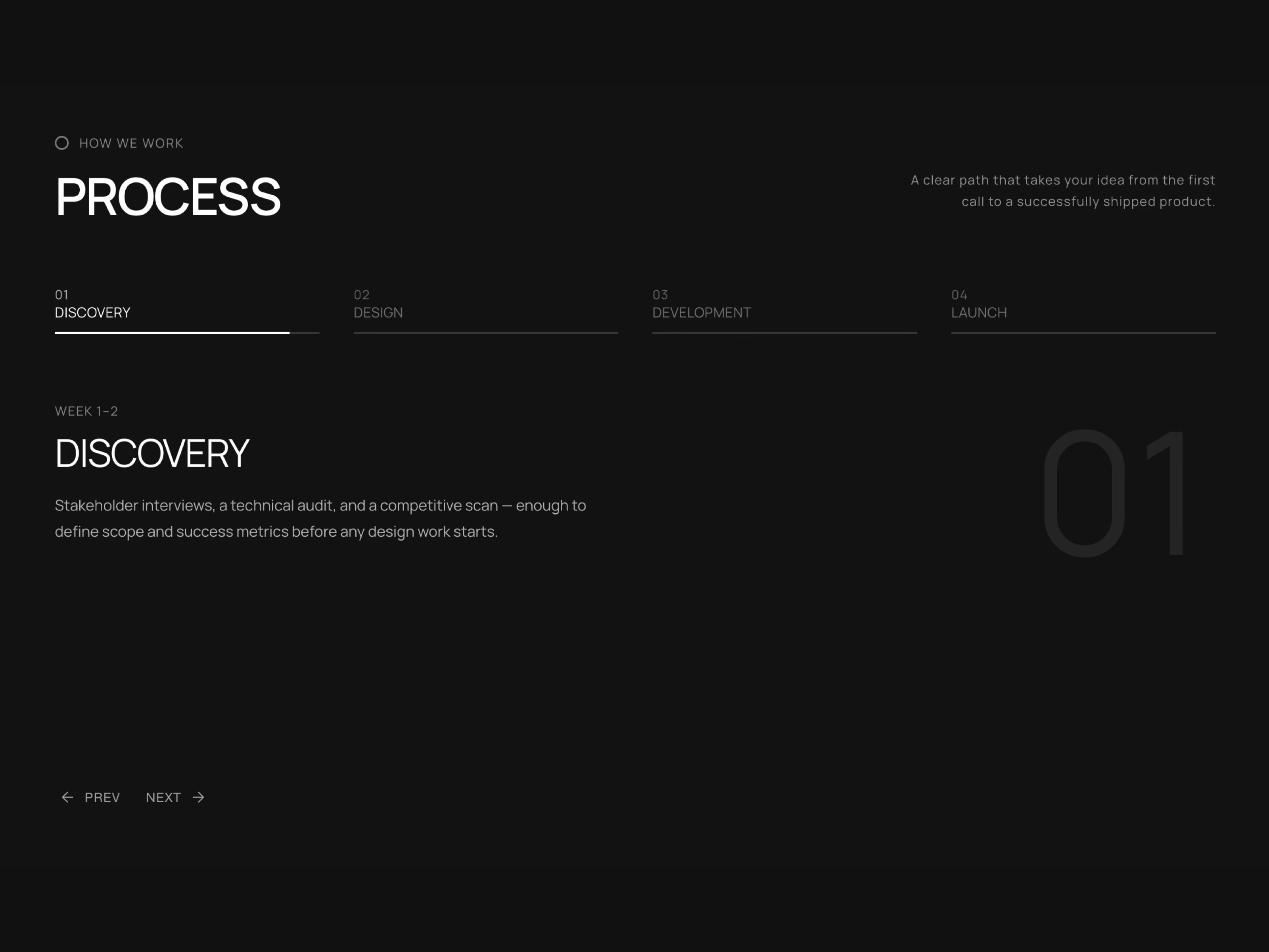 Process Section