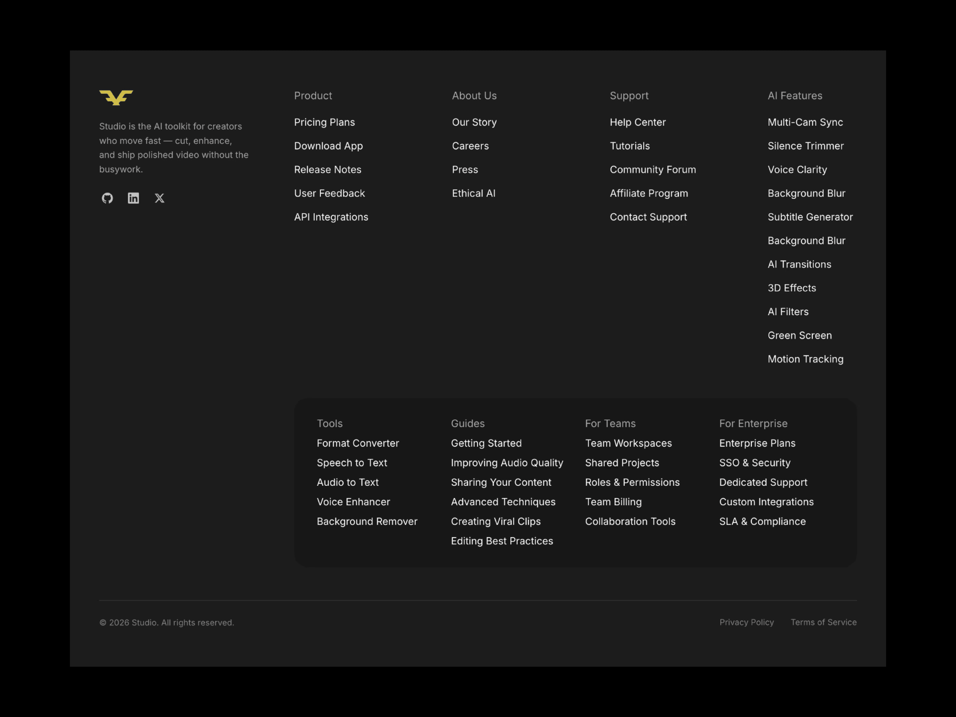 Footer Section 5