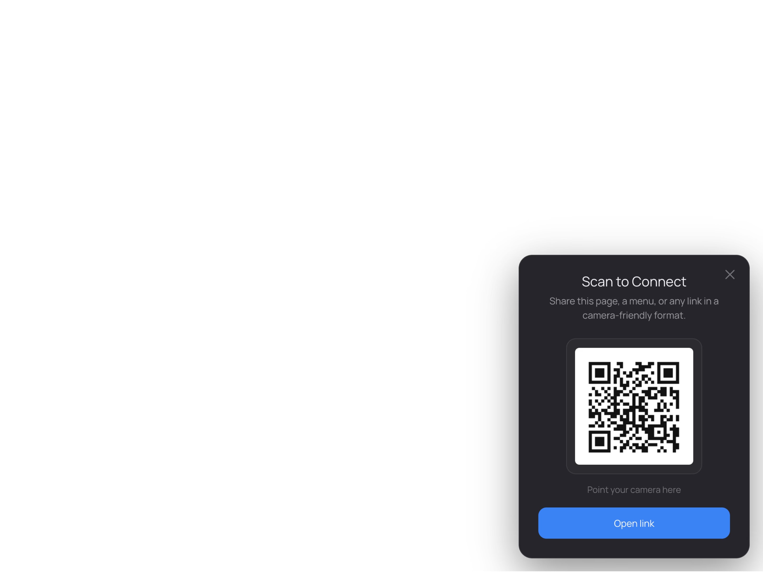 QR Code Widget