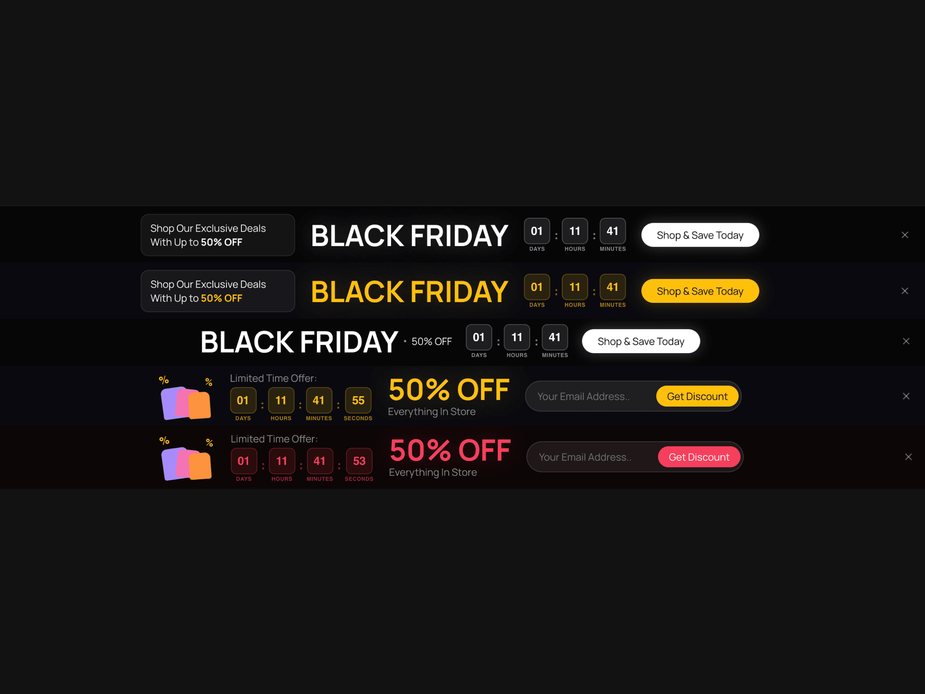 Black Friday Banner