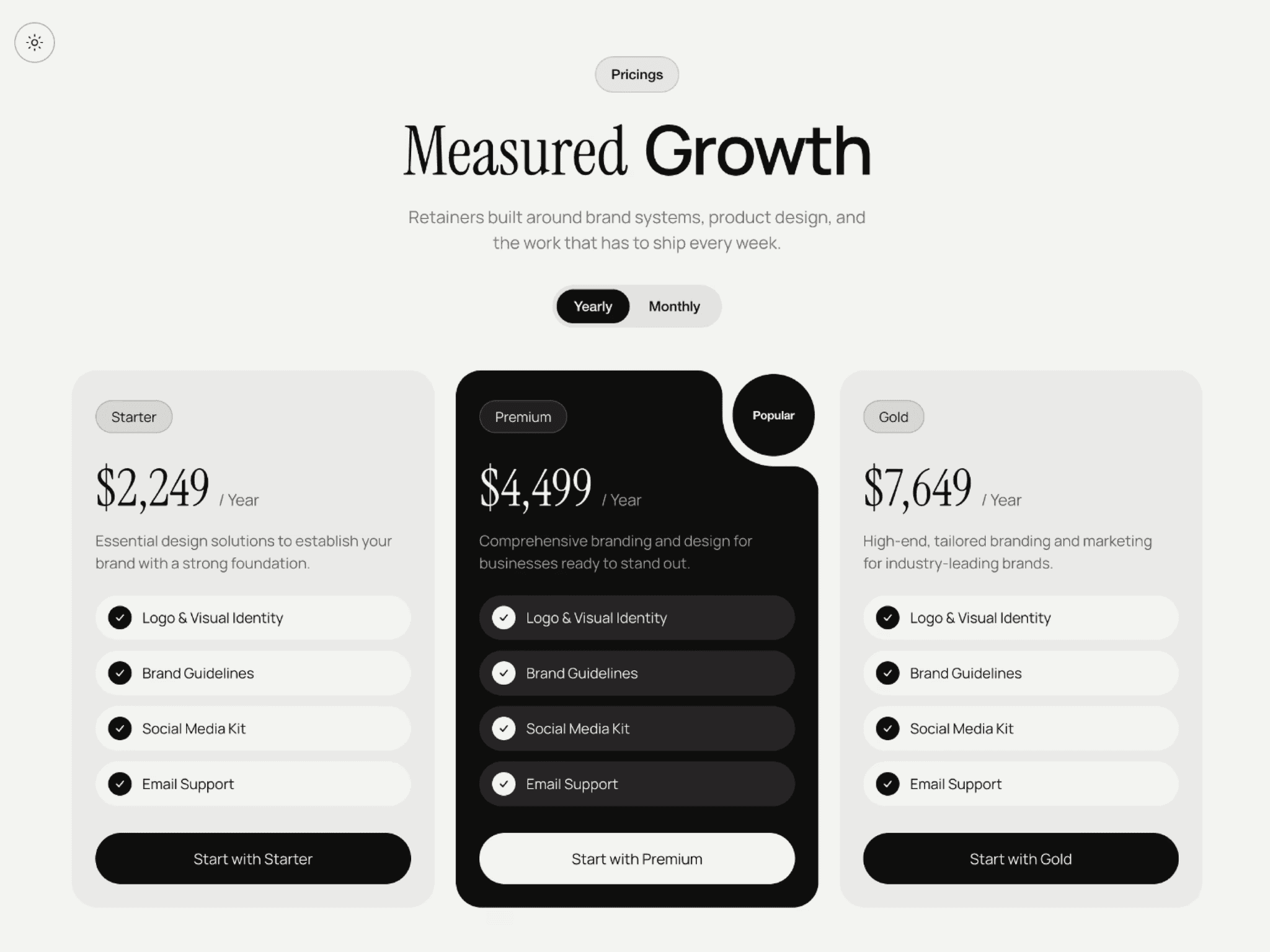 Pricing Section 01