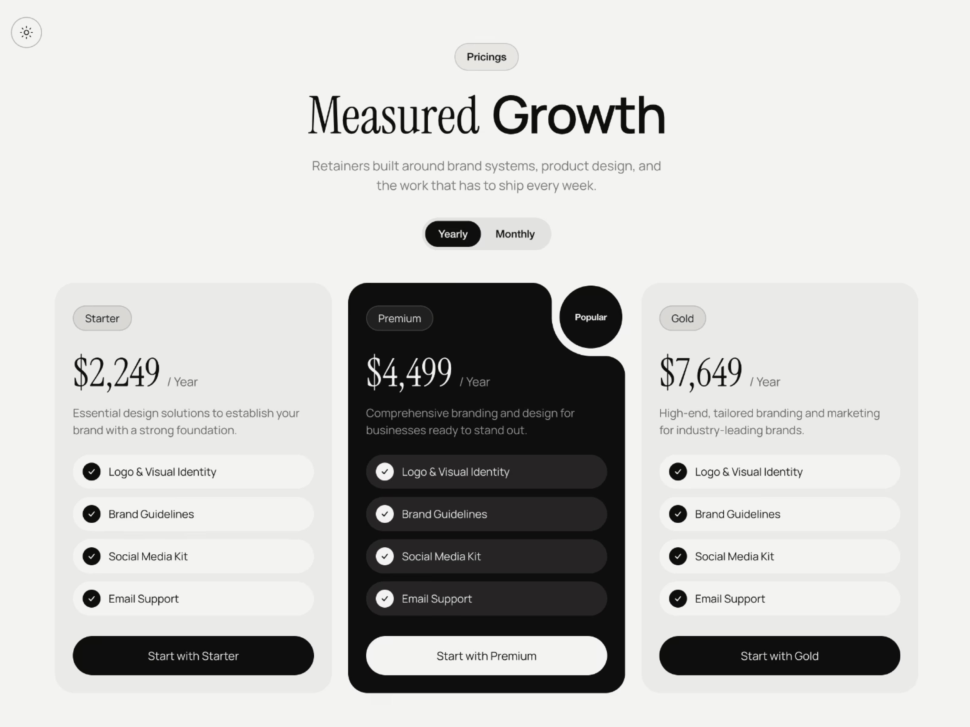 Pricing Section 01