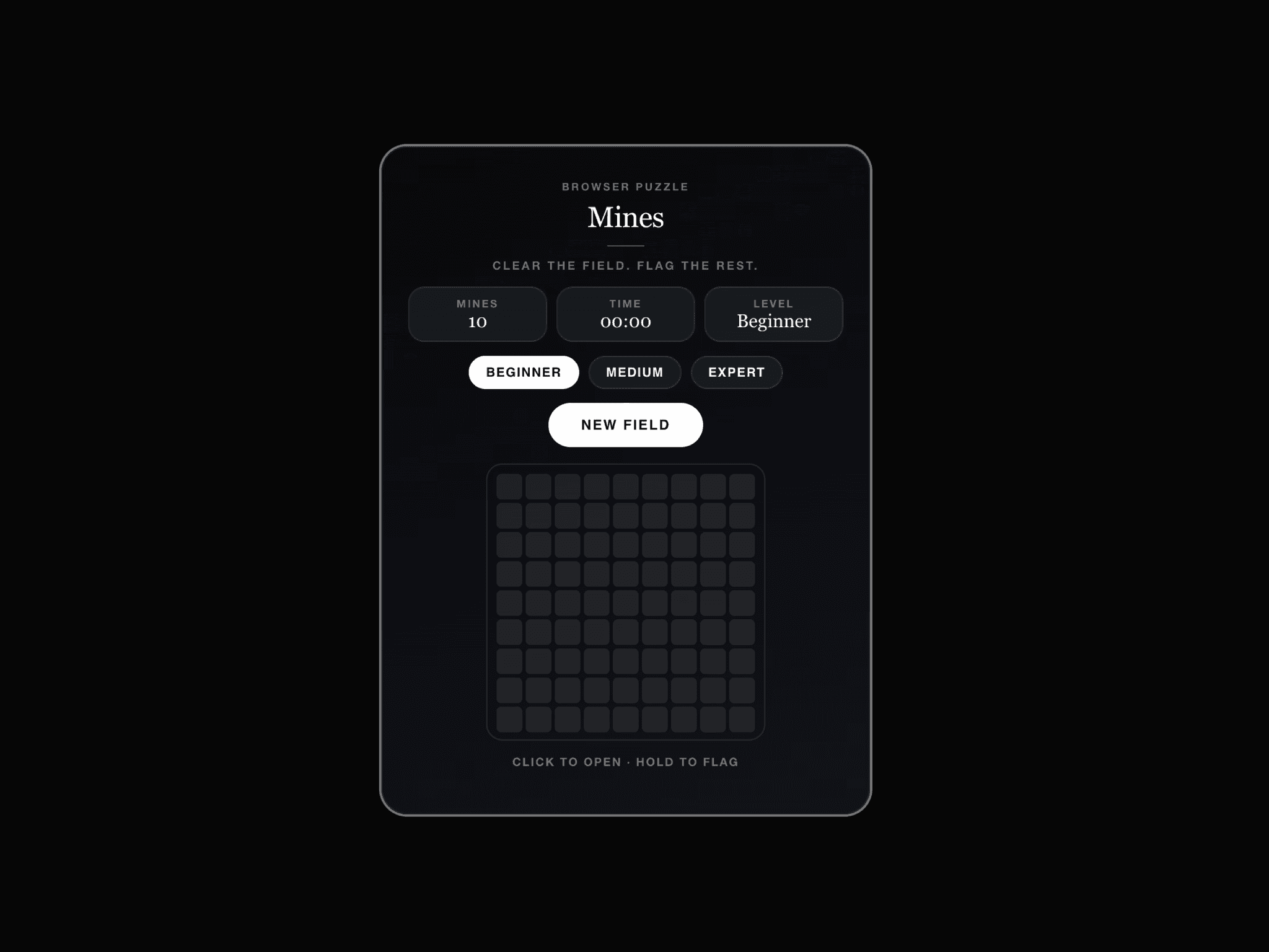 Minesweeper Game