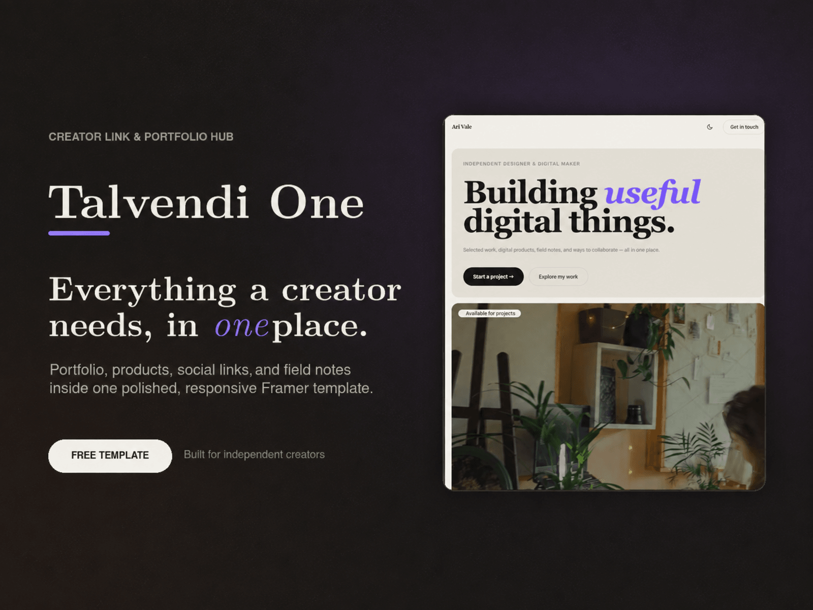 Talvendi One