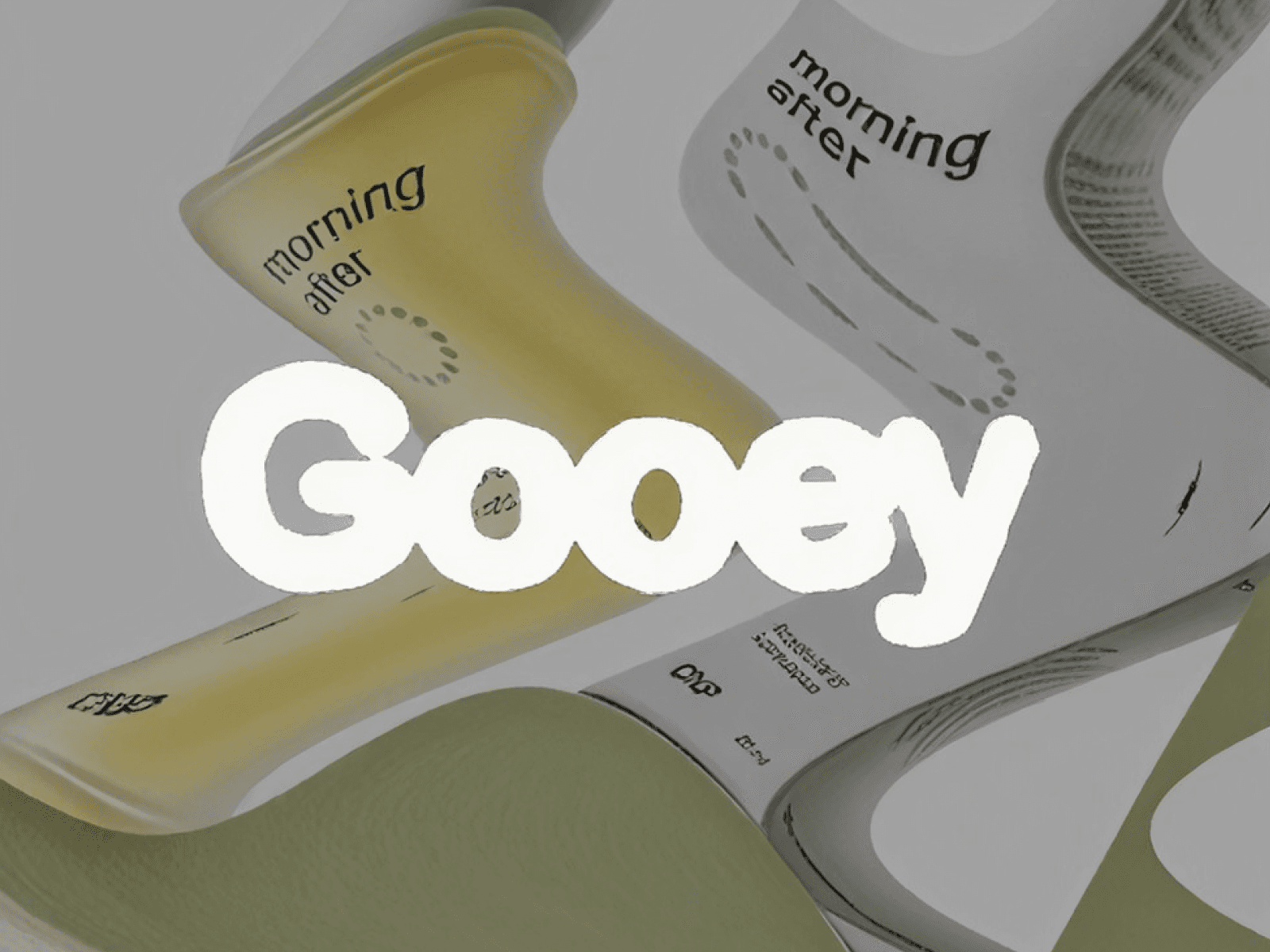 Gooey Typography