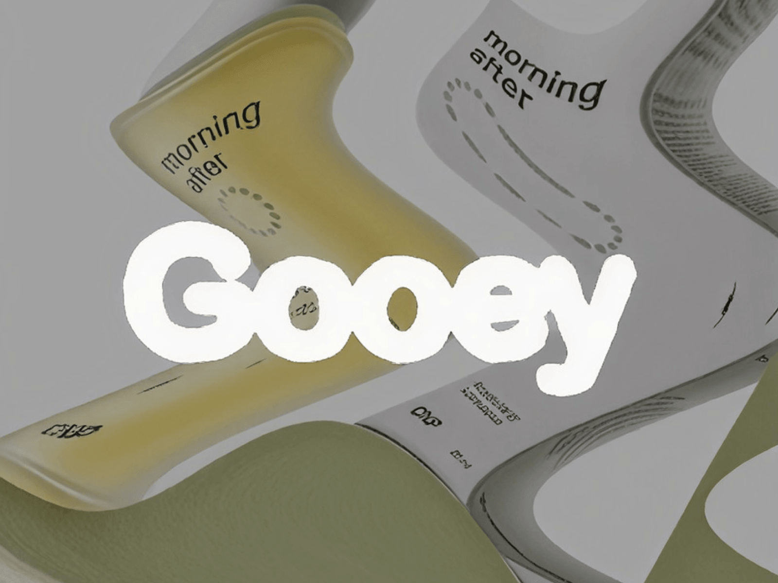 Gooey Typography