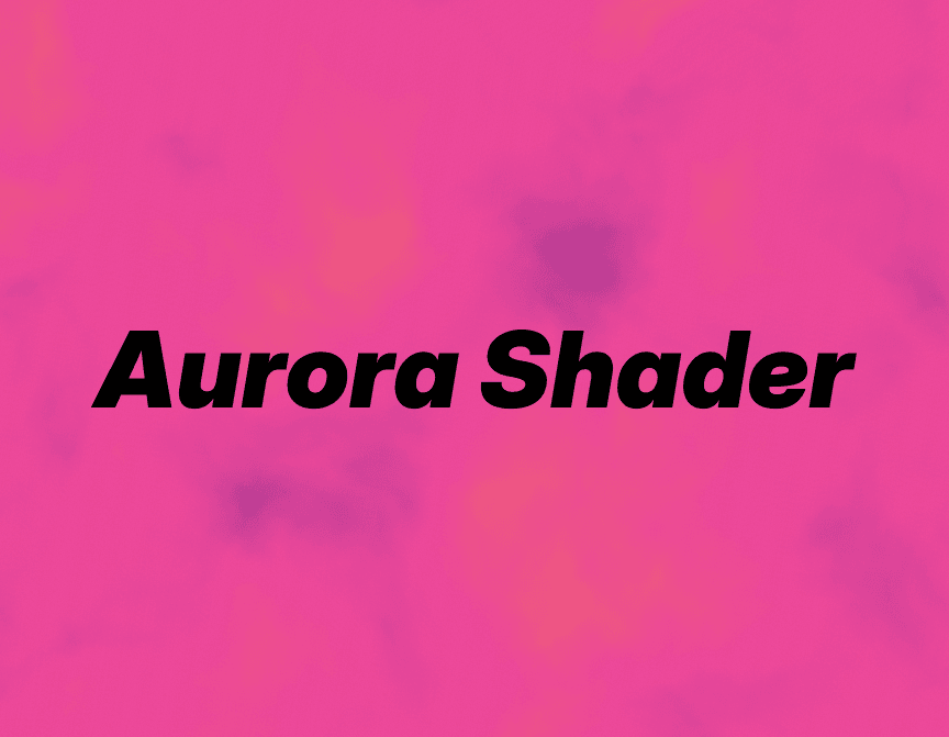 Aurora Flow Shader