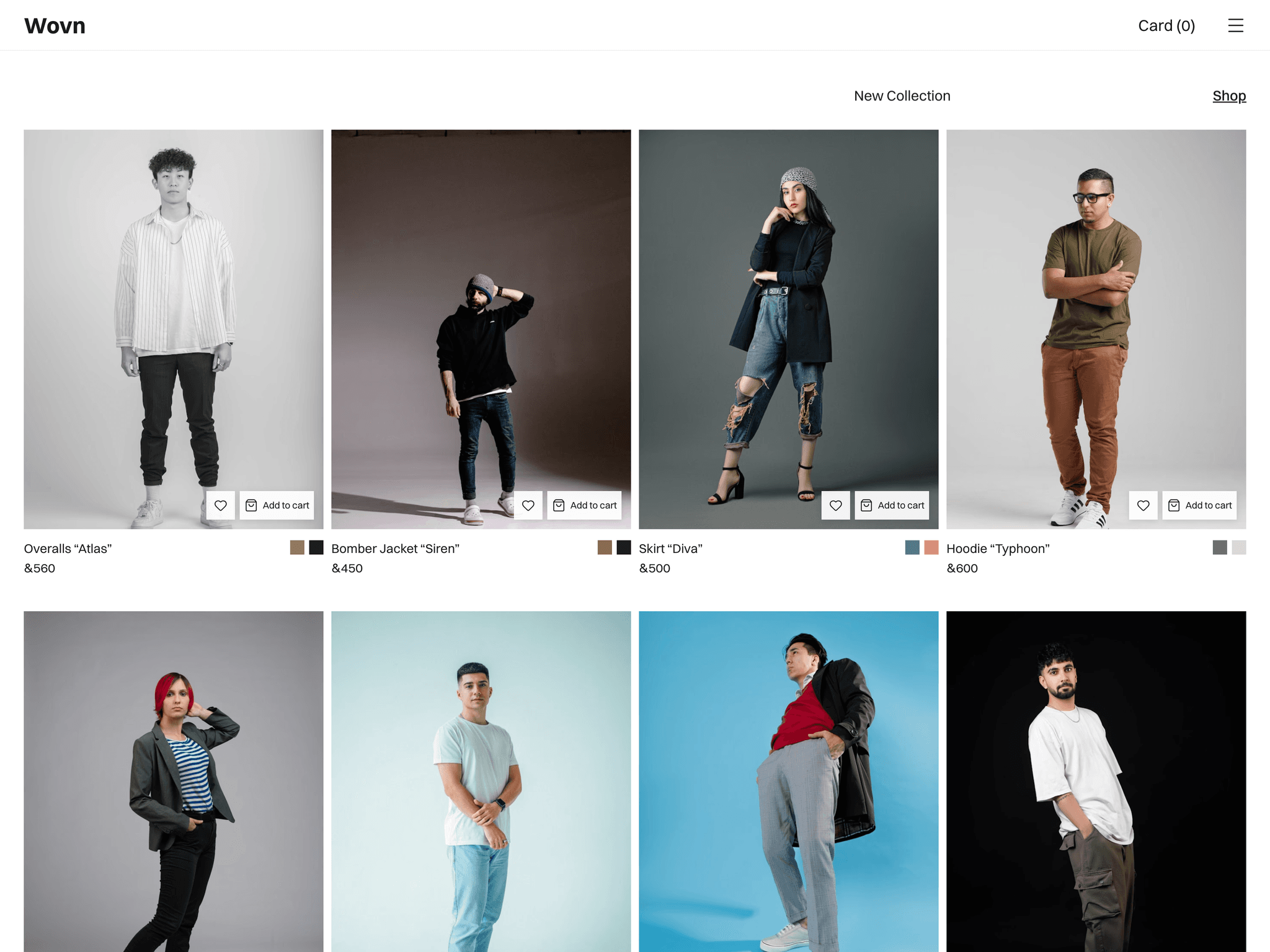Wovn - Online Store
