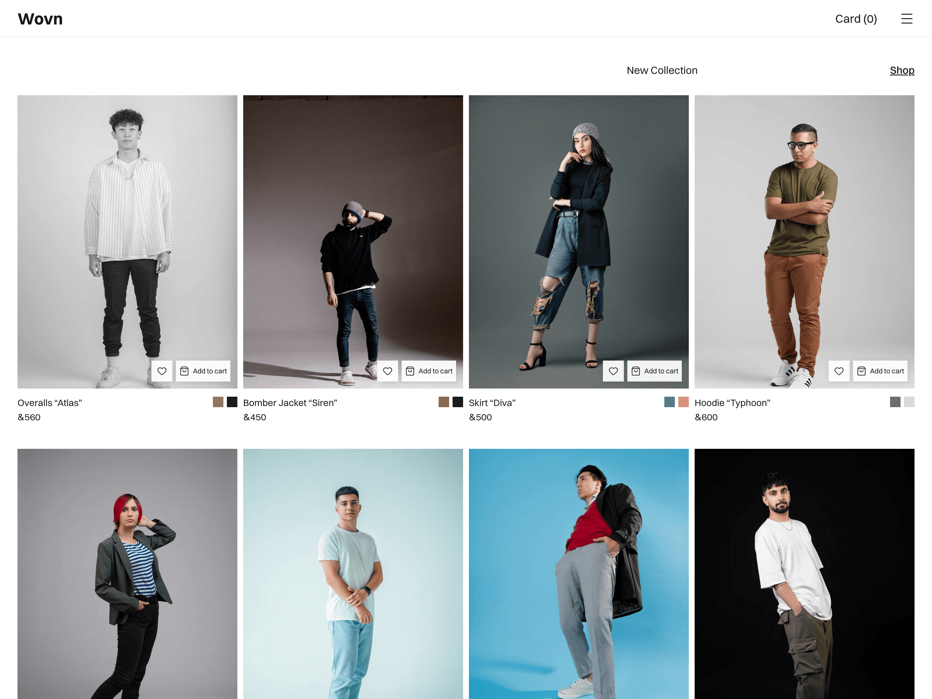 Wovn - Online Store