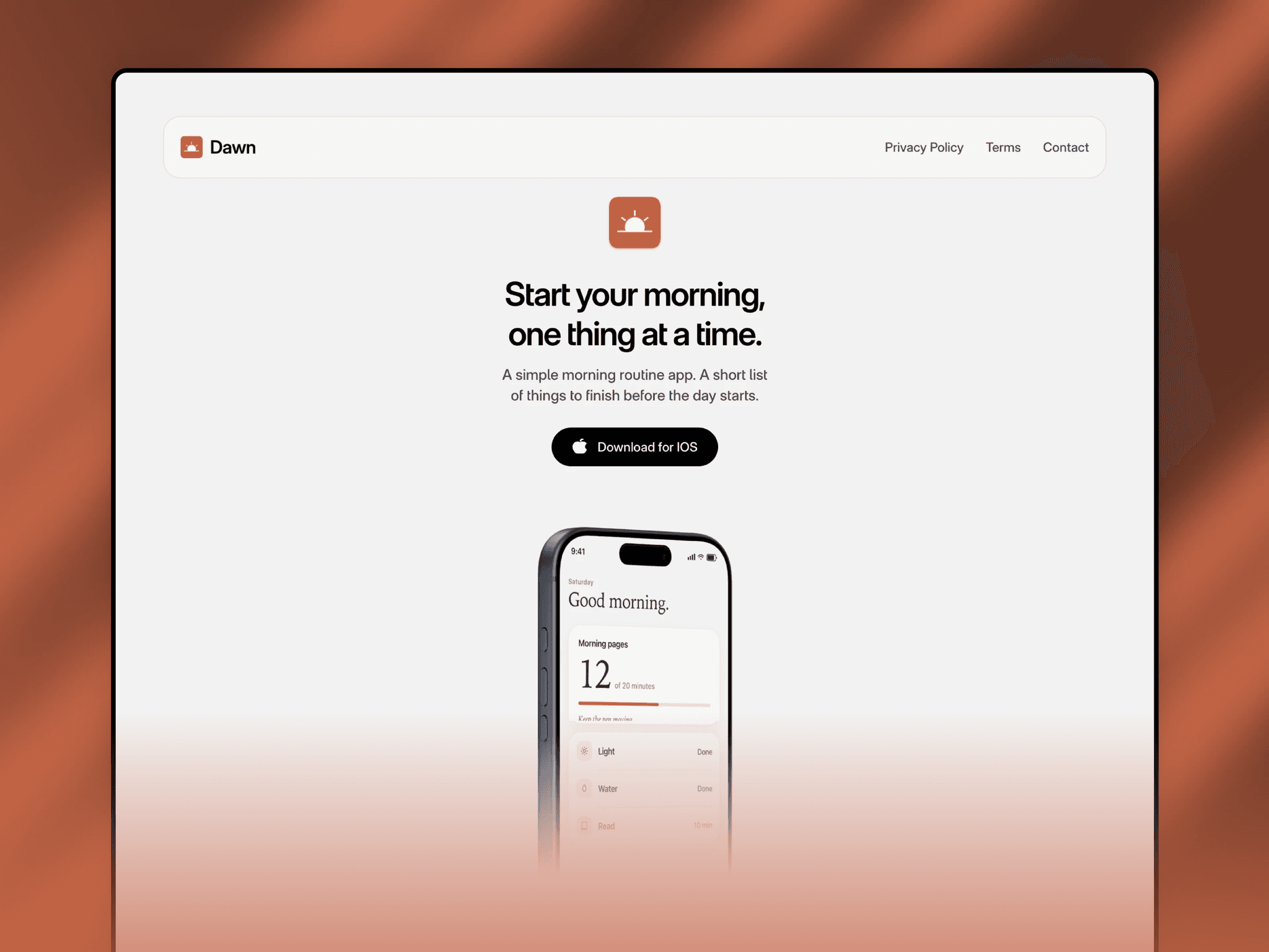 Dawn App