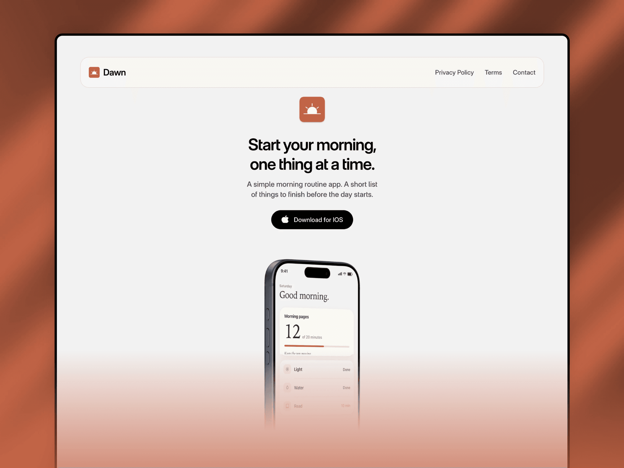 Dawn App
