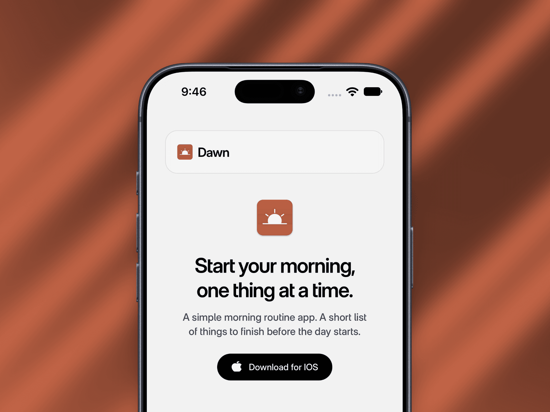 Dawn App