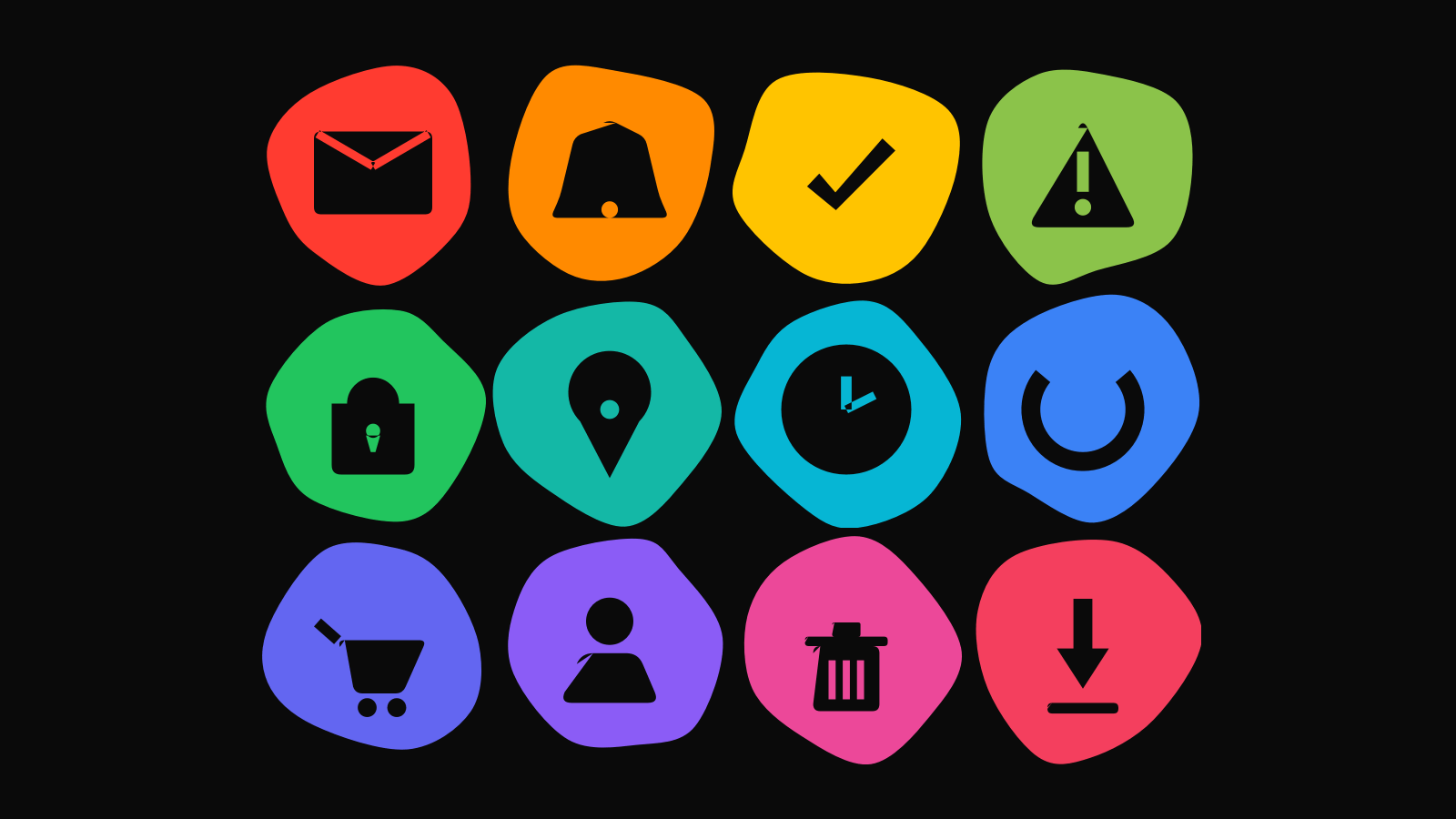 Pebbles Icon Set