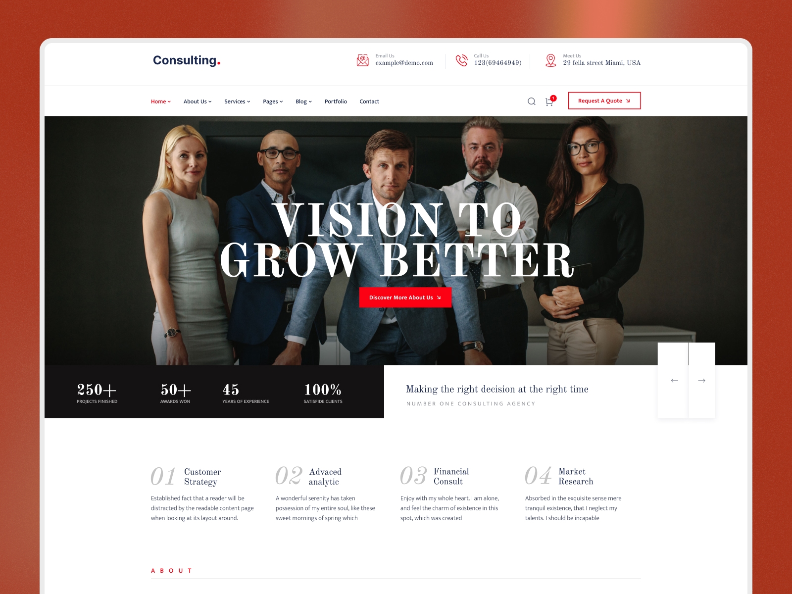 Advisor preview