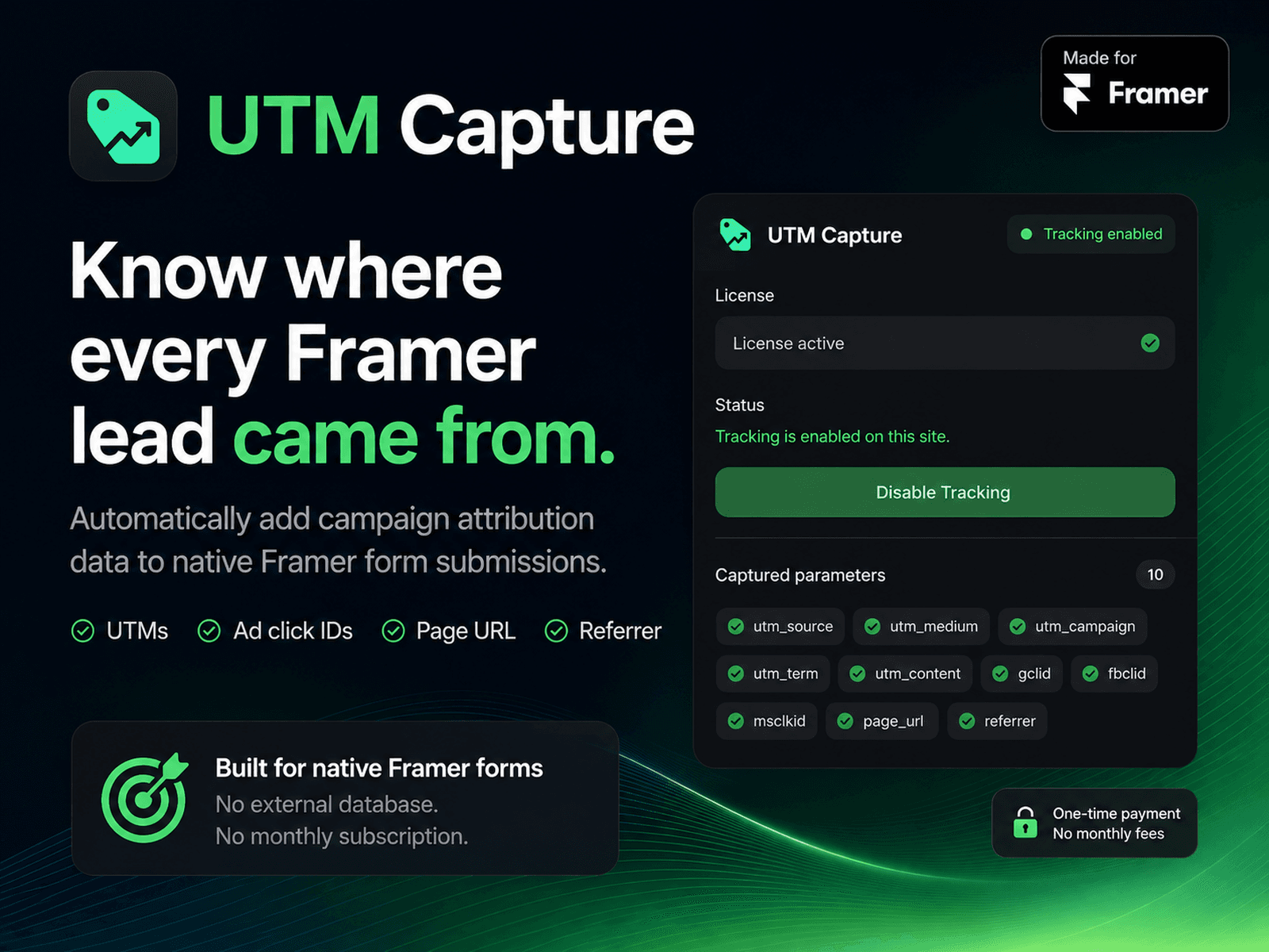 UTM Capture