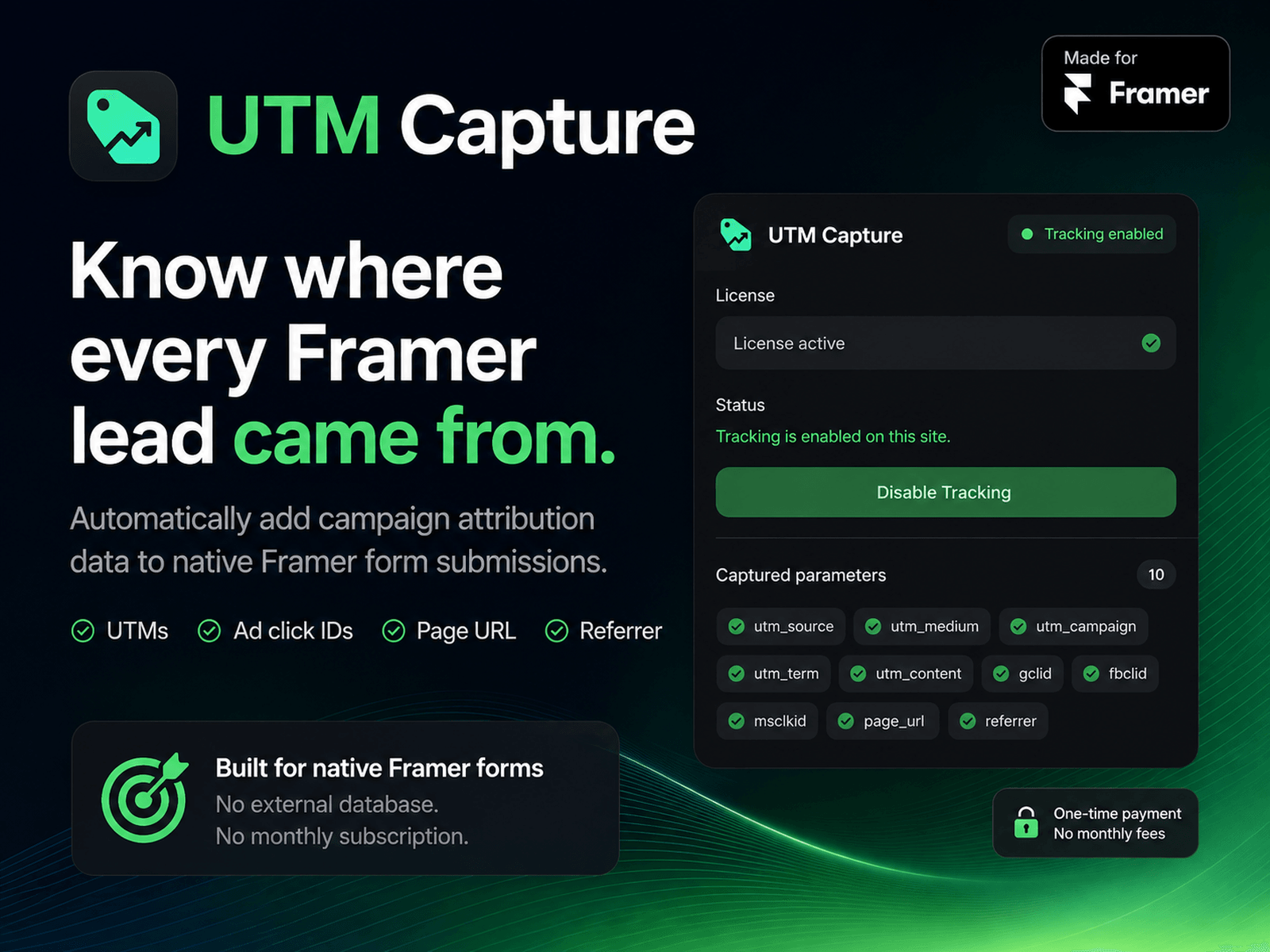 UTM Capture