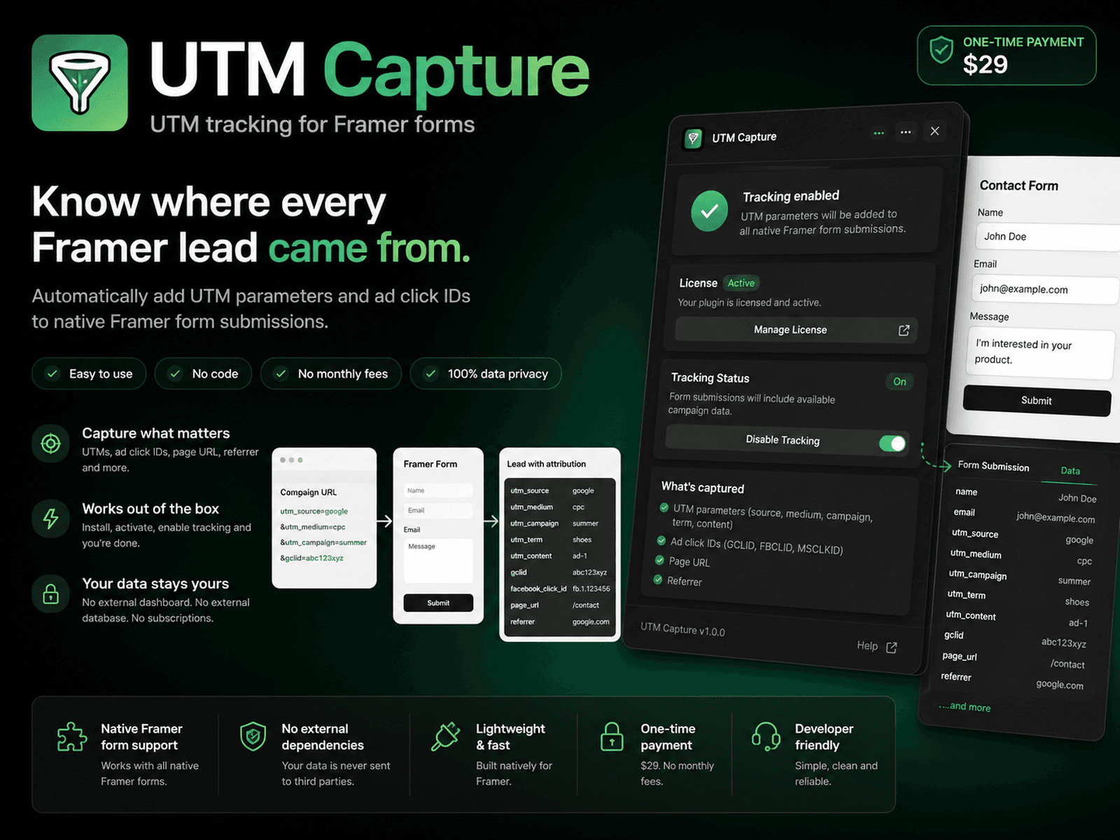 UTM Capture