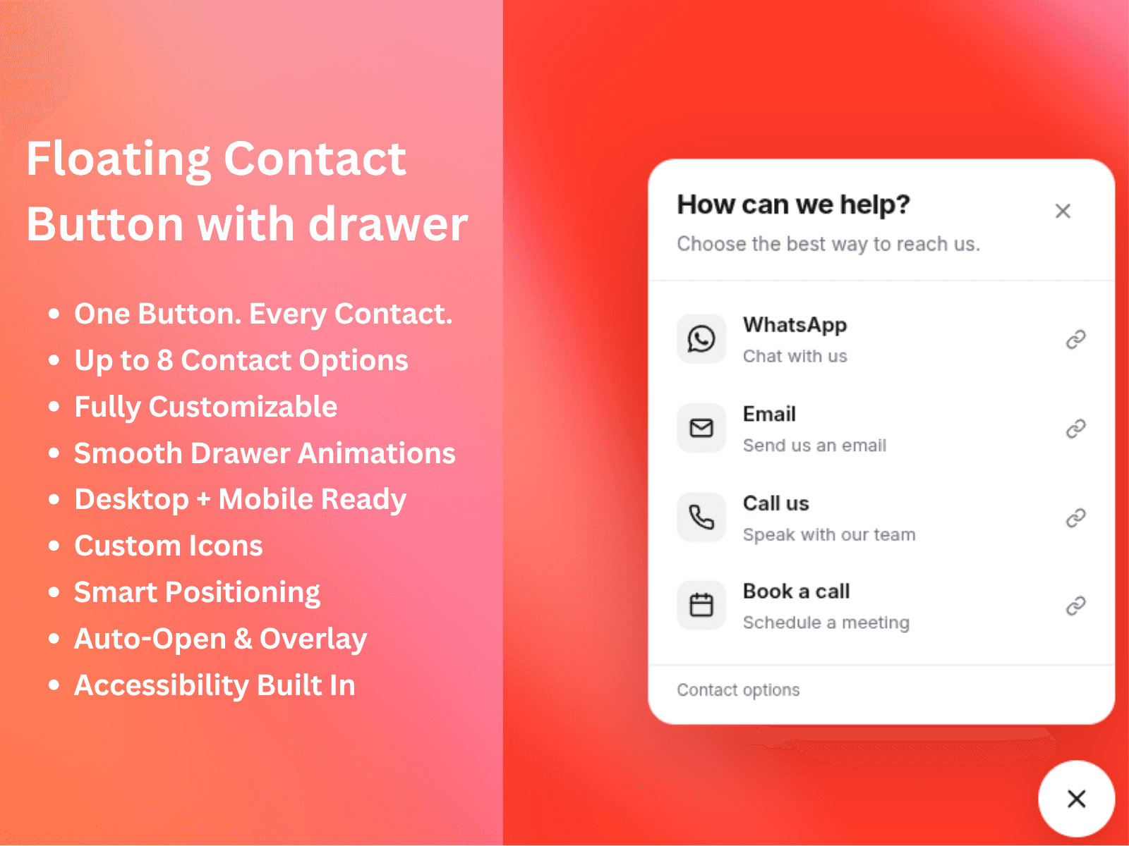 Floating Contact Pro
