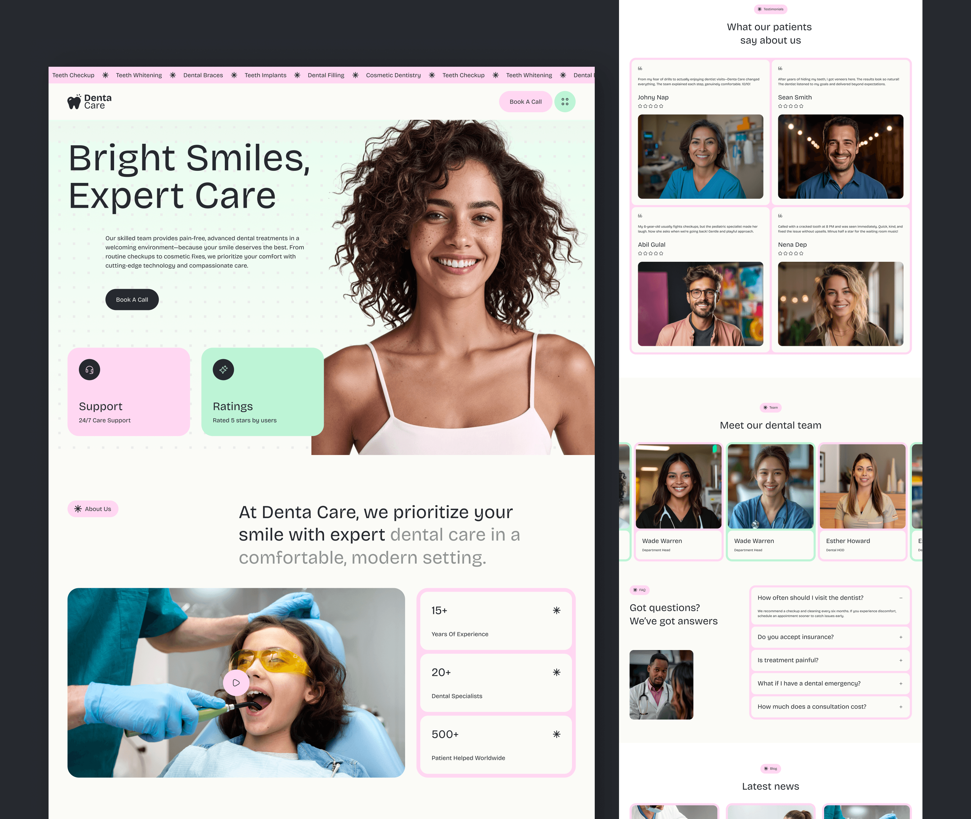 π¦· Dental Clinic Website DesignA modern dental website designed to make finding information, exploring treatments, and booking an appointment simple and stress-free.β¨ Clean & trustworthy UI π± Fully responsive experience π¦· Treatment-focused sections π
Clear appointment CTAs π Professional healthcare visual languageDesigned with a focus on clarity, trust, and patient experience.View the full case study: https://www.behance.net/rajesh_godhaniya#UIUX #WebDesign #DentalWebsite #HealthcareDesign #Figma #WebsiteDesign #UXDesign #UIDesign #DentalClinic