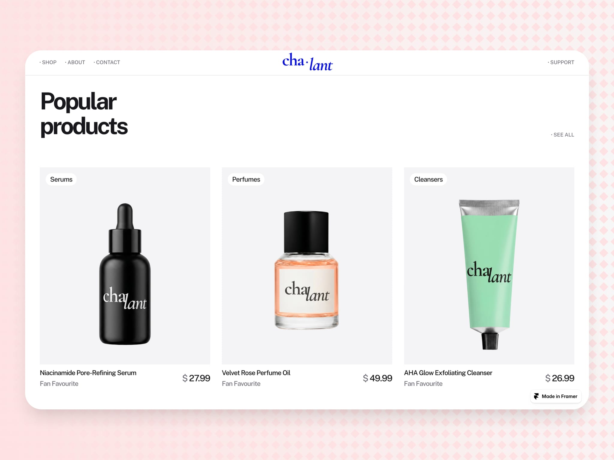 Chalant - E-Commerce