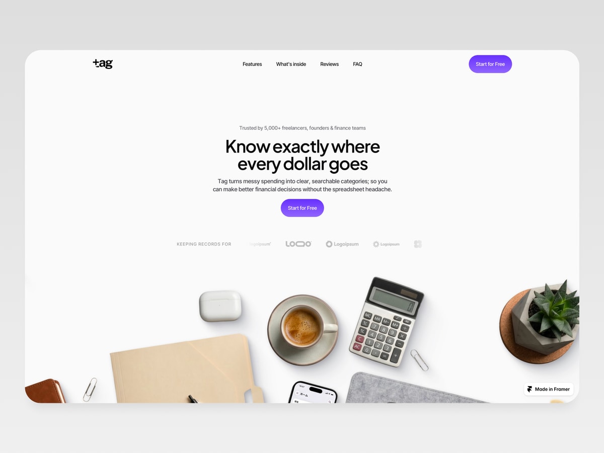 Tag - Record Keeping by Plaiter