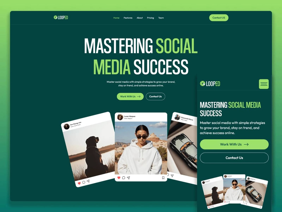 Looped by TemplateX